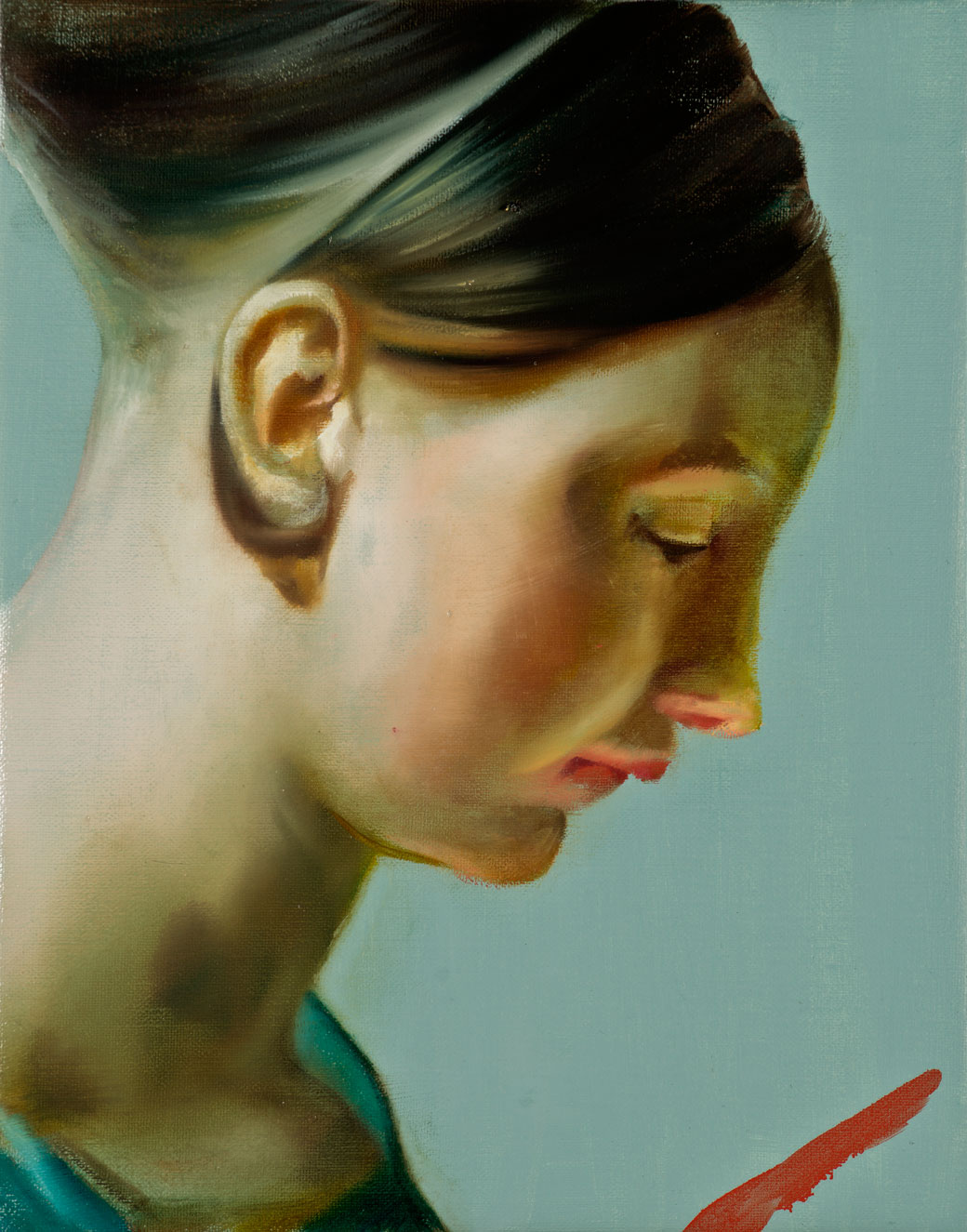 winter reigns Oil on canvas over panel 14” x 11” 2014