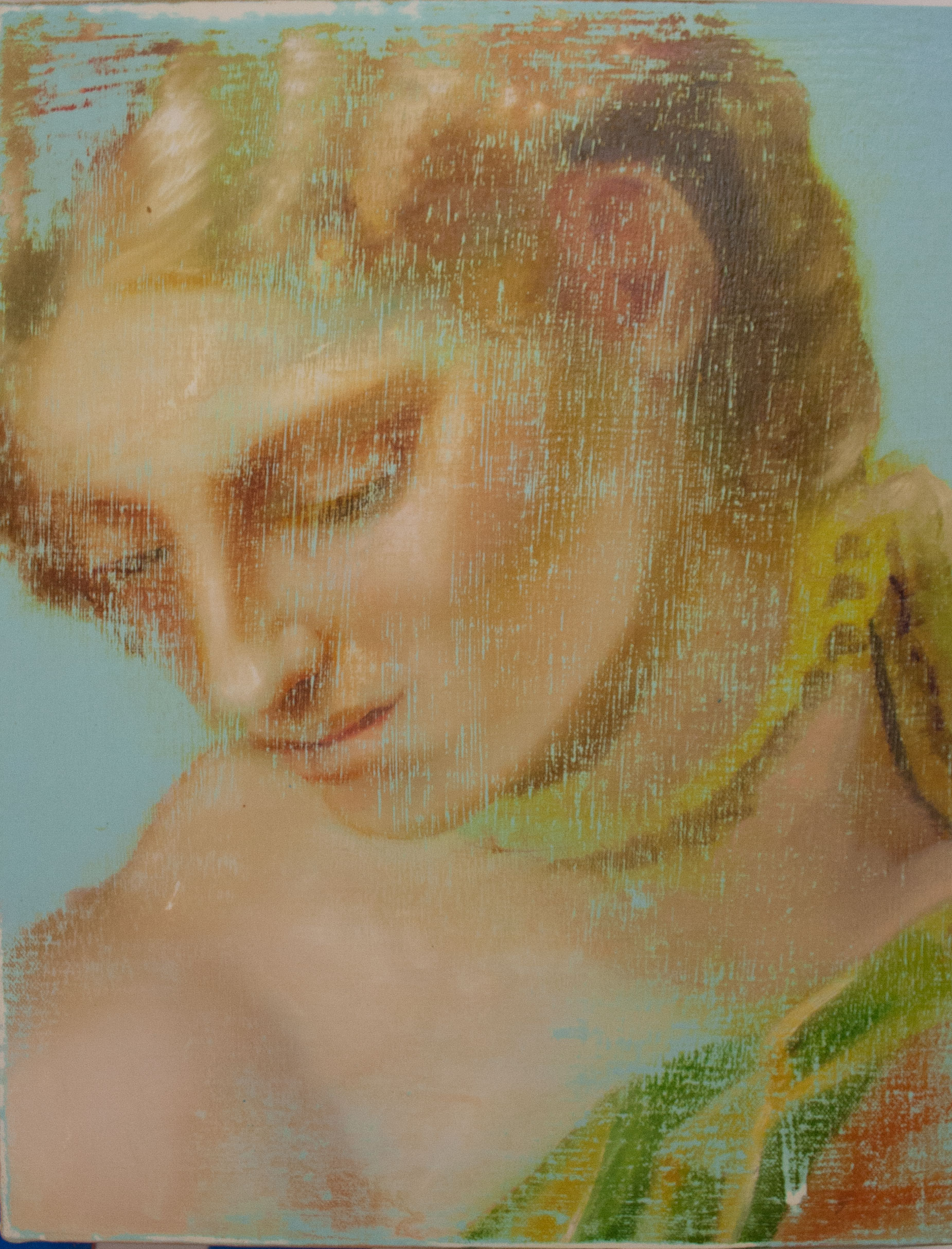 before the sun Oil on canvas over panel 14” x 11” 2014