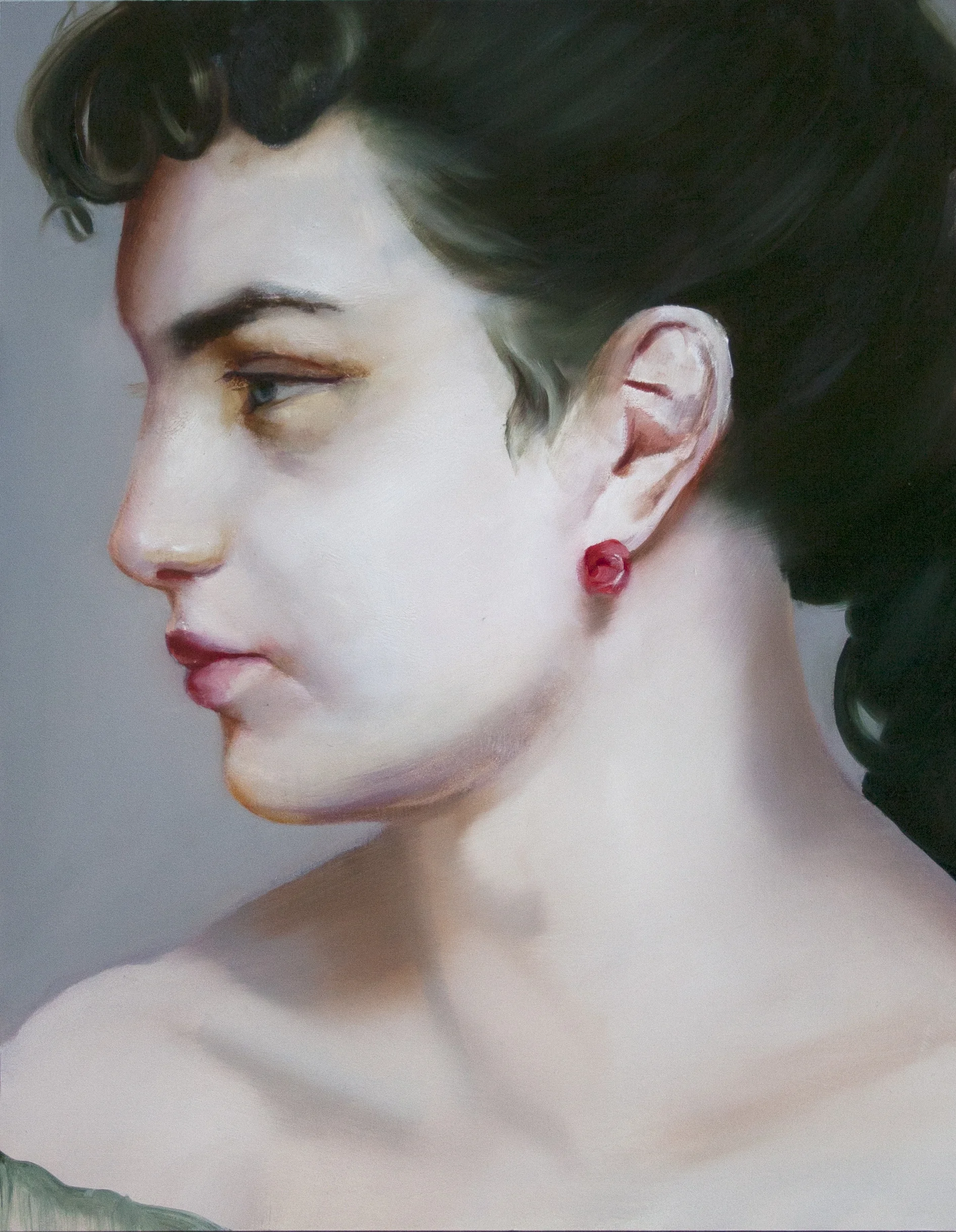the edges of time, oil on canvas over panel, 14" x 11", 2015.