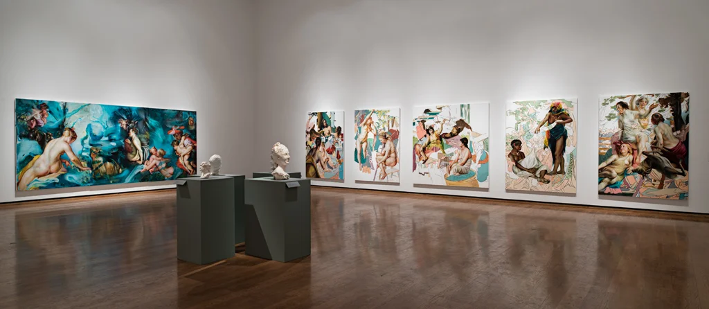 "Between Tongue and Teeth" Everson Museum of Art. 2016. Installation shot. 