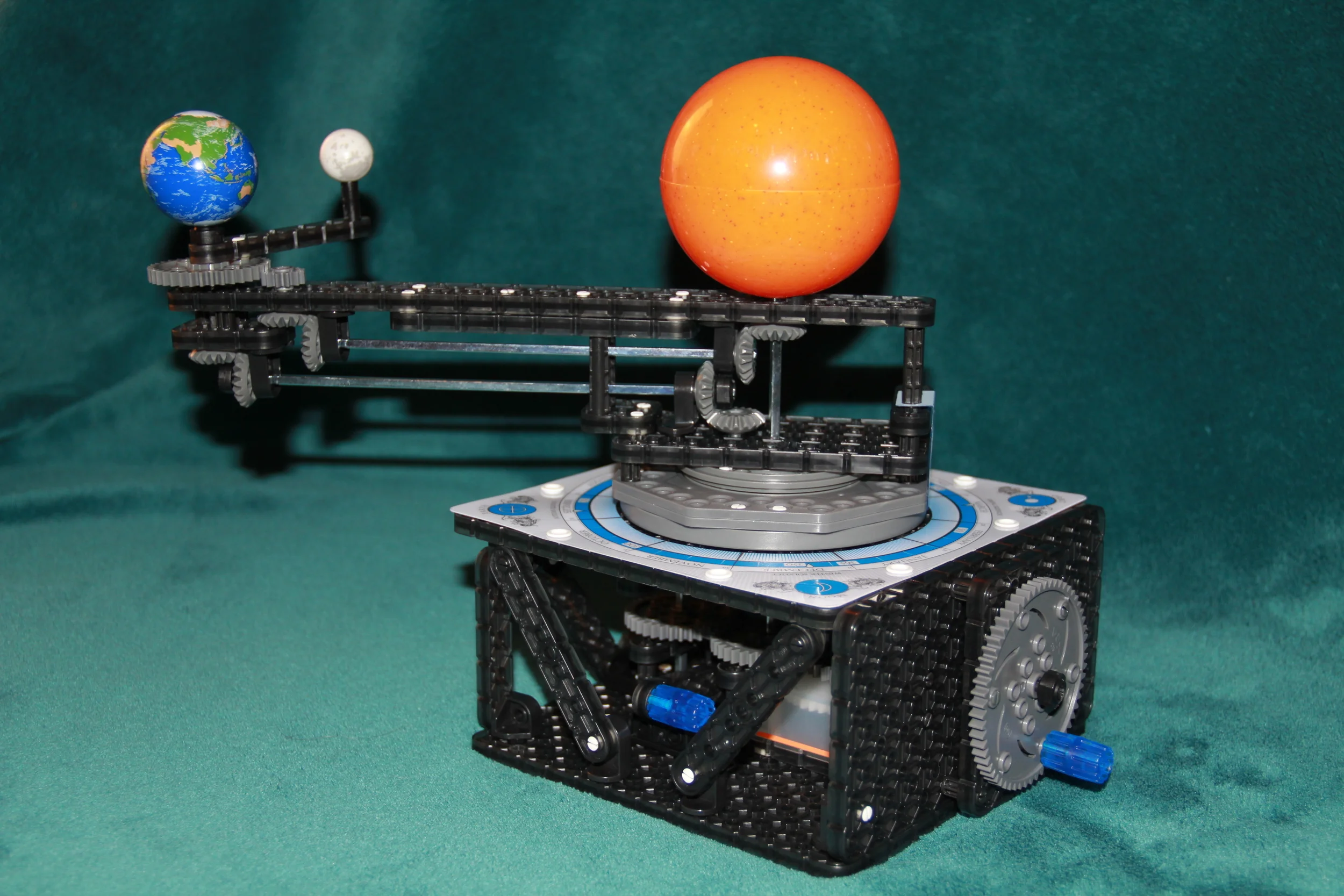 The VEX Robotics Orbit Model fully assembled.