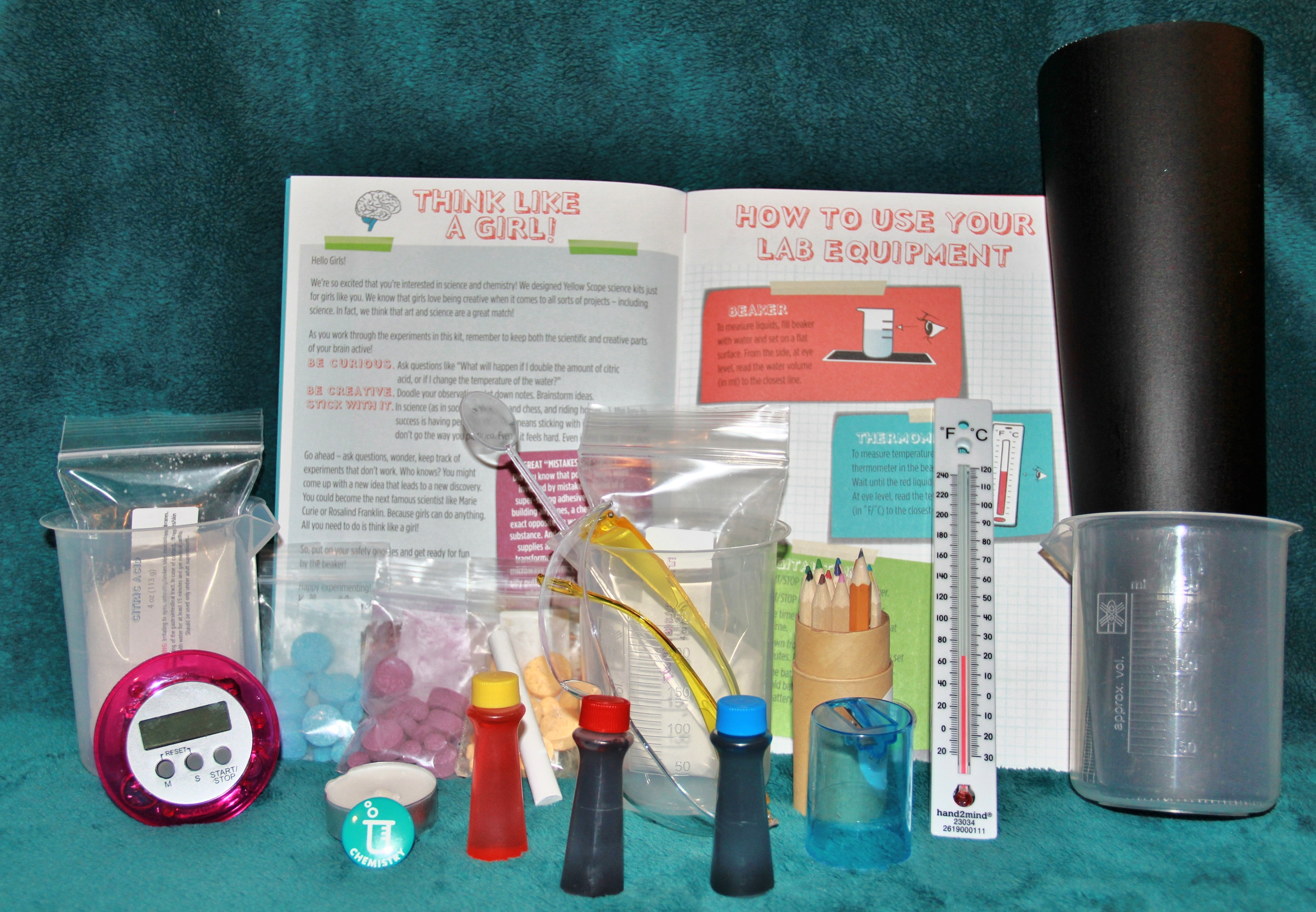 yellow scope foundation chemistry kit
