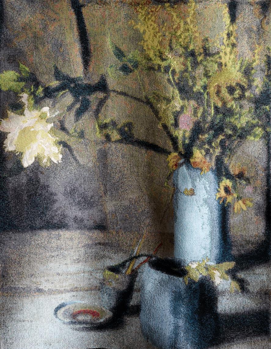 THE LOVER: A sense of romance runs throughout the collection, but particularly in this piece. A white Lily reaches out in an embracing gesture, like the cradling arms of the lover. 