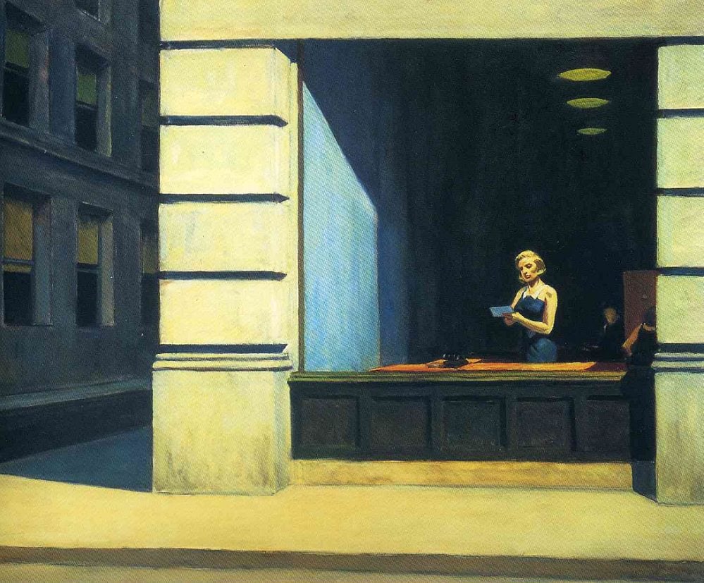 "New York Office" - Ed Hopper