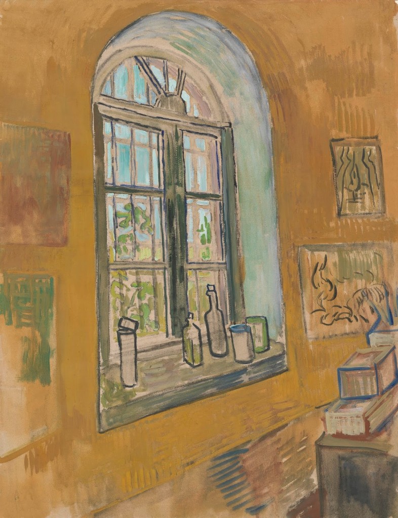Window in the Studio. Saint-Rémy-de-Provence, September - October 1889 Vincent van Gogh (1853 - 1890).