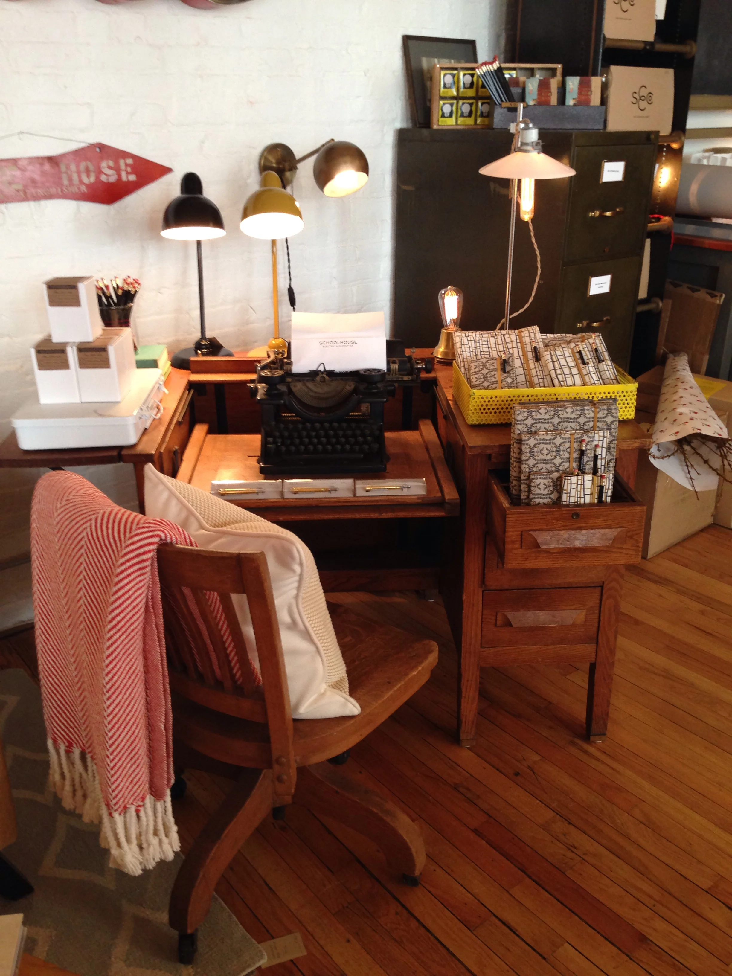 BEYOND BASIC SHOPPING SCHOOLHOUSE ELECTRIC IN TRIBECA — www