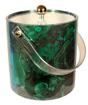 MALACHITE ICE BUCKET