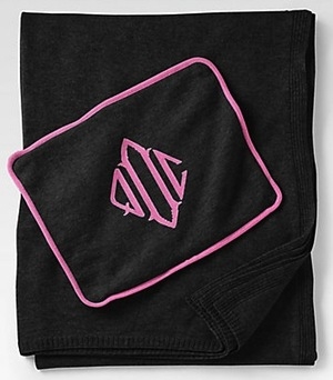 MONOGRAM CASHMERE TRAVEL BLANKET 