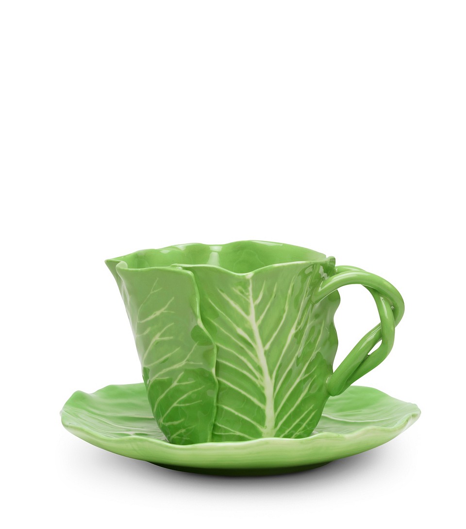 GET YOUR DAILY GREENS: A CLASSIC REVIVED, DODIE THAYER LETTUCE WARE FOR TORY  BURCH — 