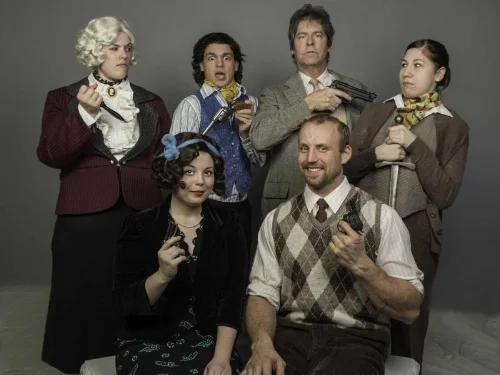 Back Row, left to right: Bri Keran, myself, Bob Spears, Nitasha Sanders. / Front Row: Nicole Rotheleutner, Jesse Brutscher.