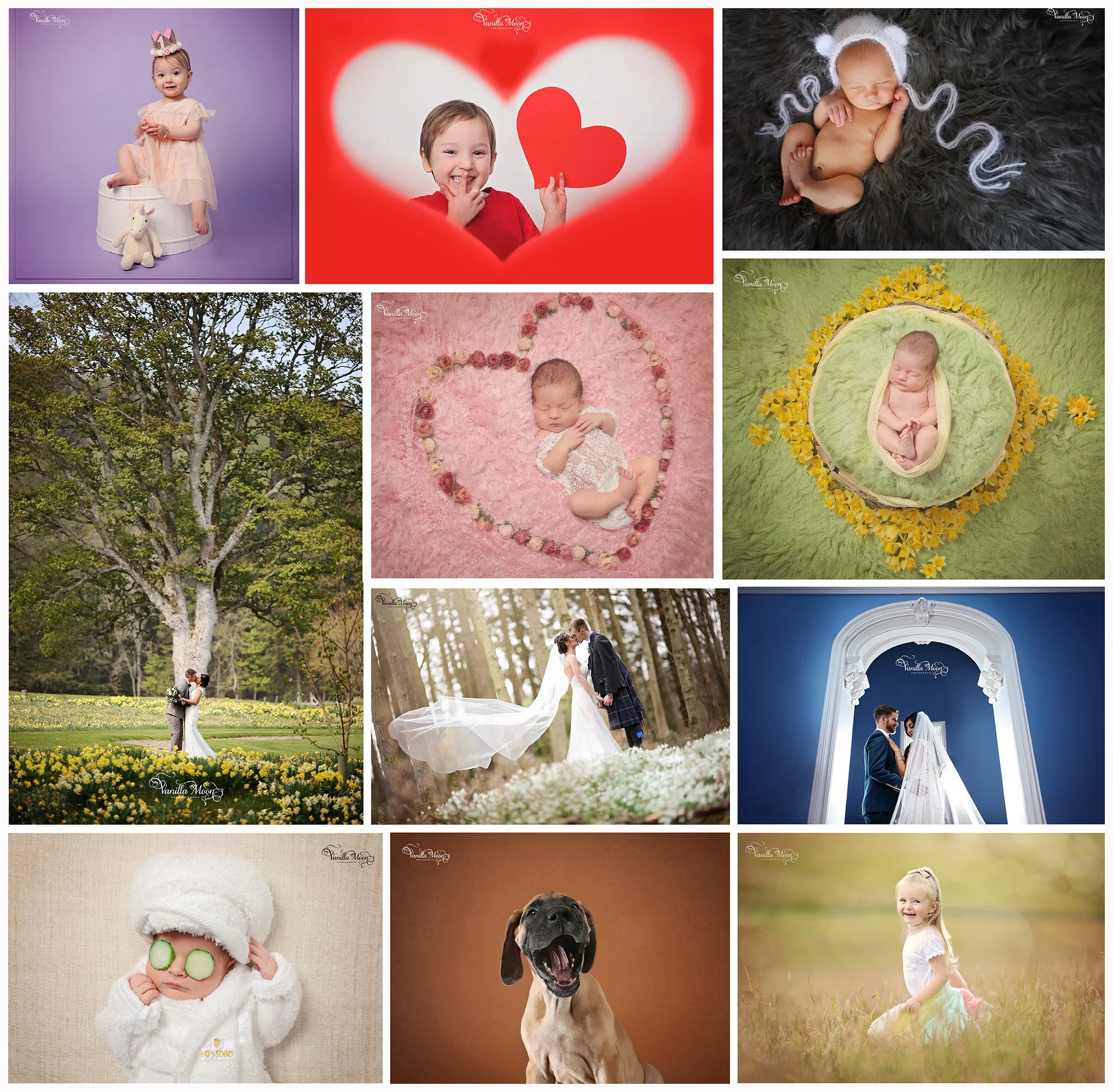 Wedding, newborn and portrait photography Scottish borders Scotland