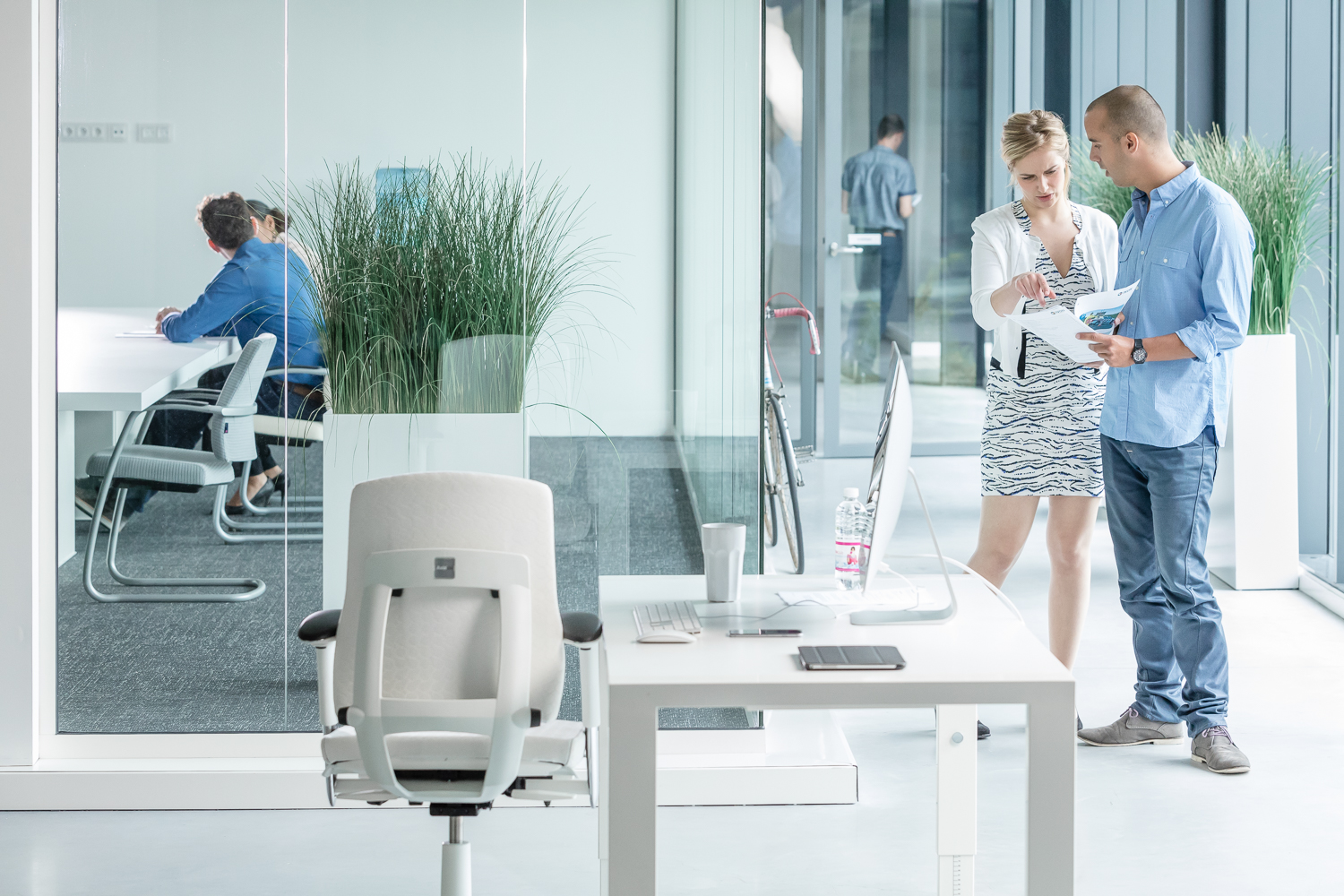 Office lifestyle photography for Scandinavian Business Seating