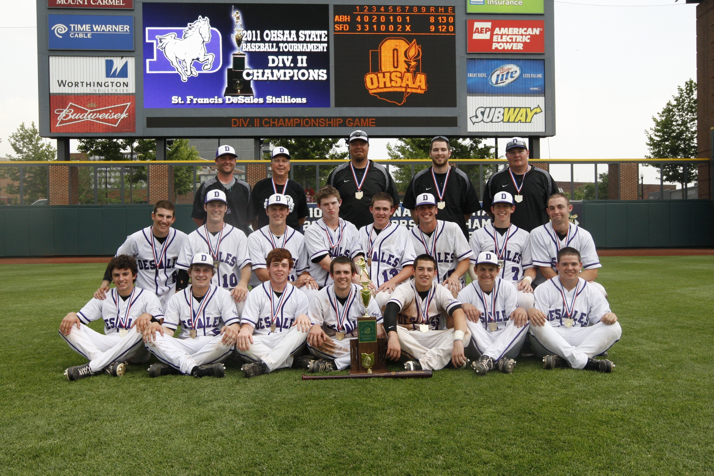   2011 STATE CHAMPIONS  Baseball 