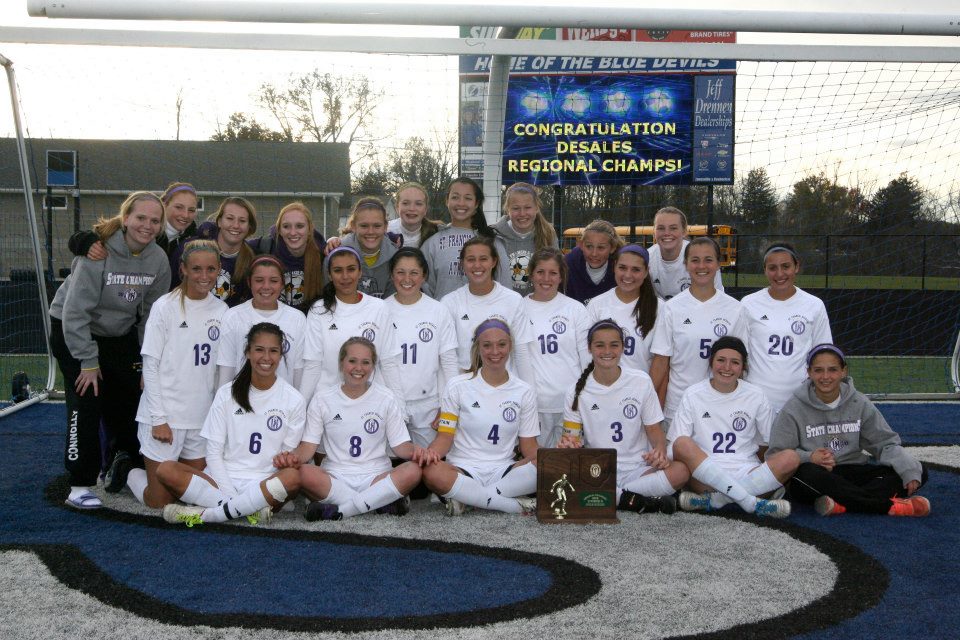   2012 Girls Soccer  (photo credit - Barb Dougherty) 