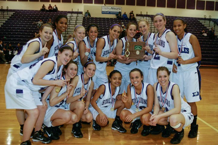 2010 Girls Basketball (photo credit - Barb Dougherty)