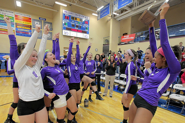   2013 Girls Volleyball  (photo credit - Dan Trittschuh / This Week Sports)&nbsp; 