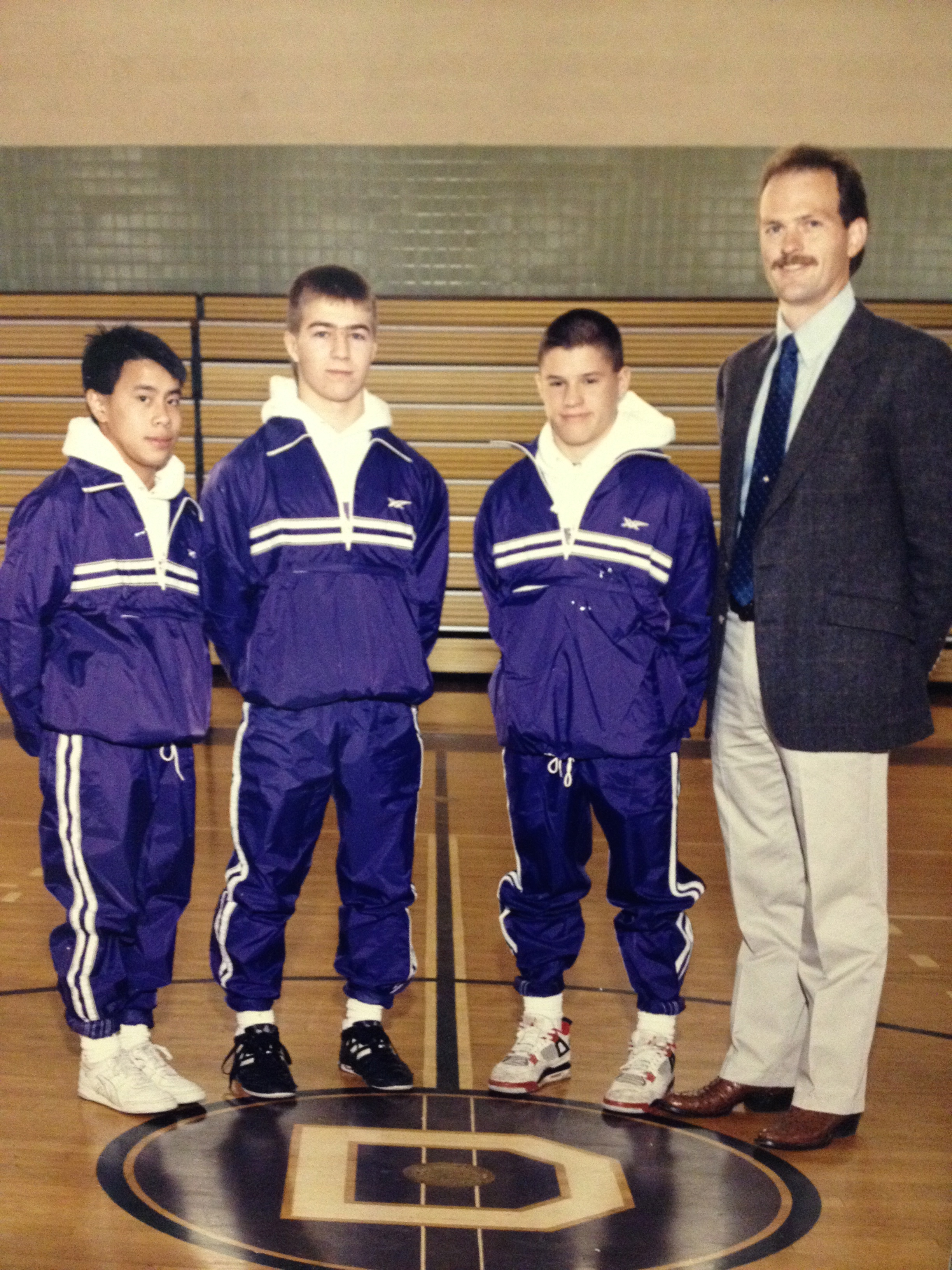   1990 STATE CHAMPIONS  Boys Gymnastics 