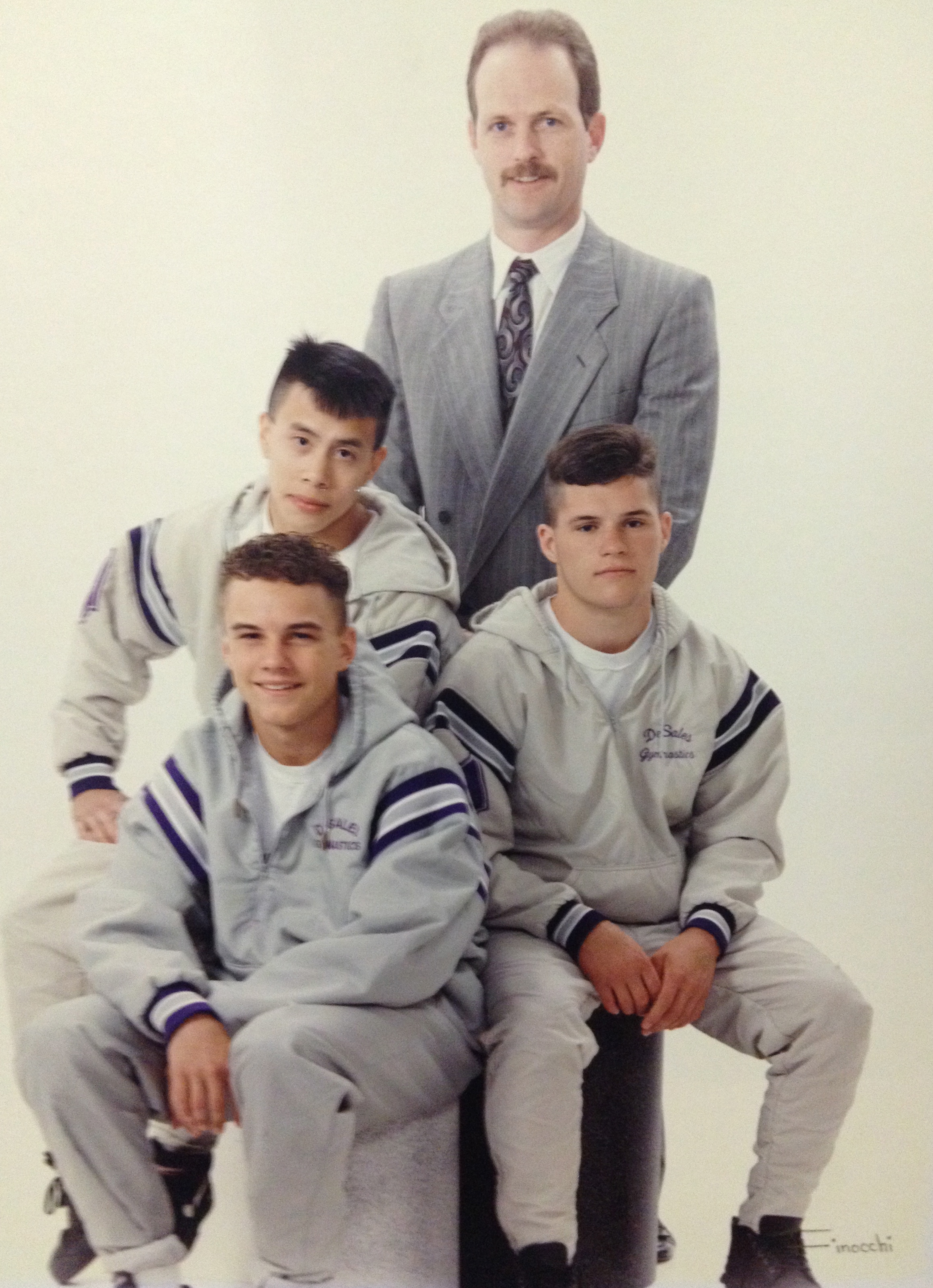   1993 STATE CHAMPIONS  Boys Gymnastics 