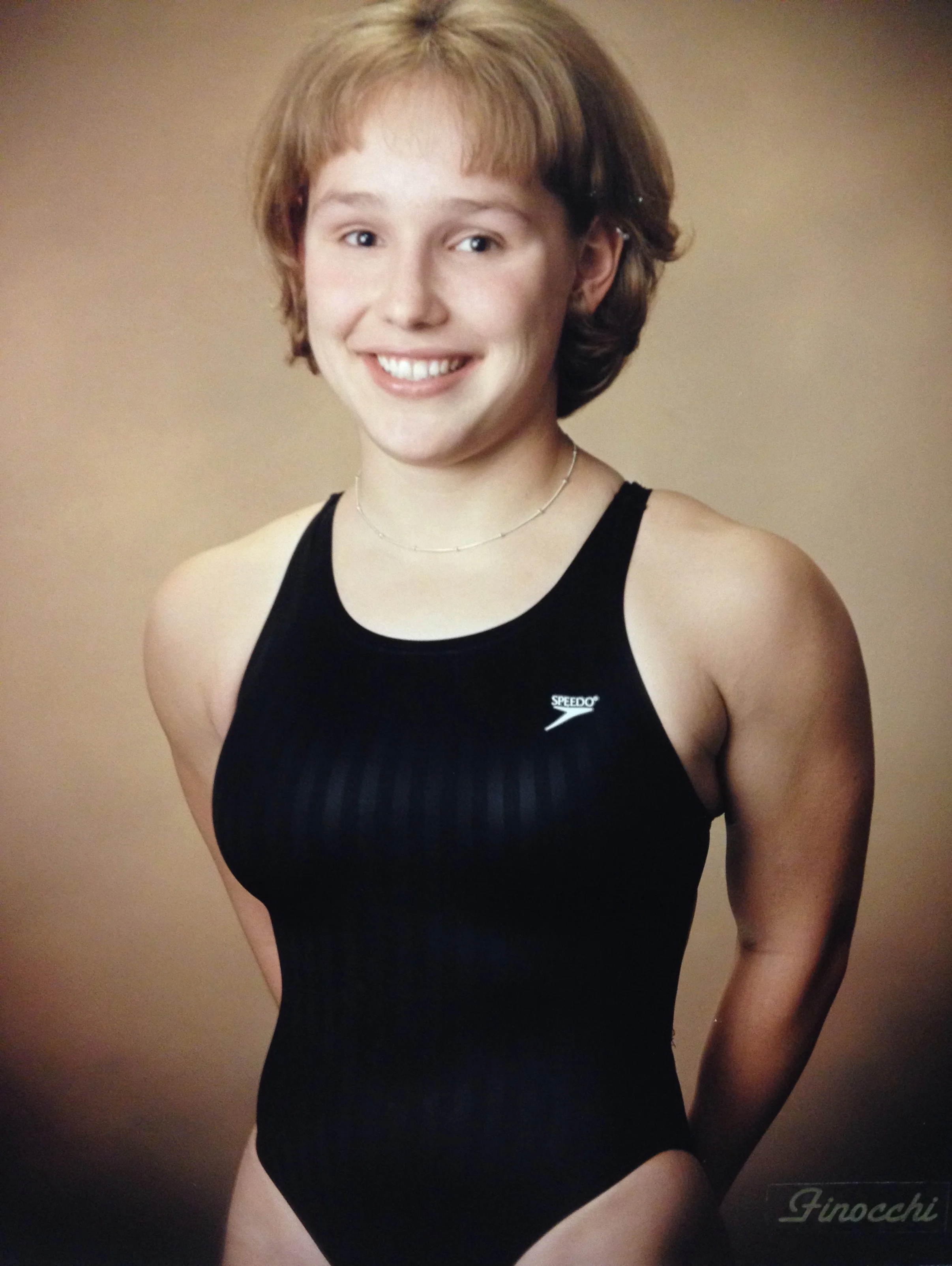 1999, 2000 STATE CHAMPION Anne Weilbacher, 100-YD Butterfly