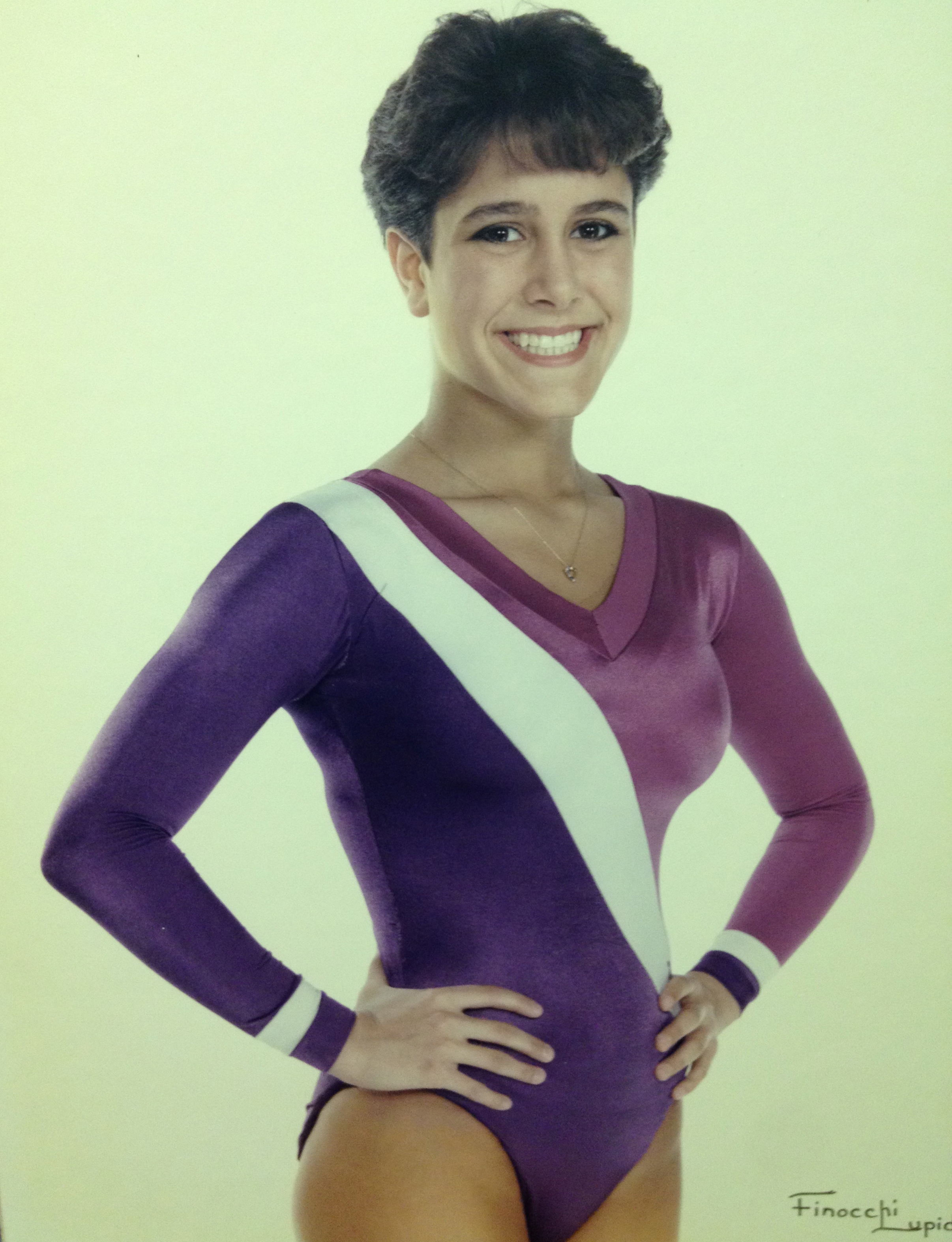   1986, 1987 STATE CHAMPION  Tricia Biancone, Vault 