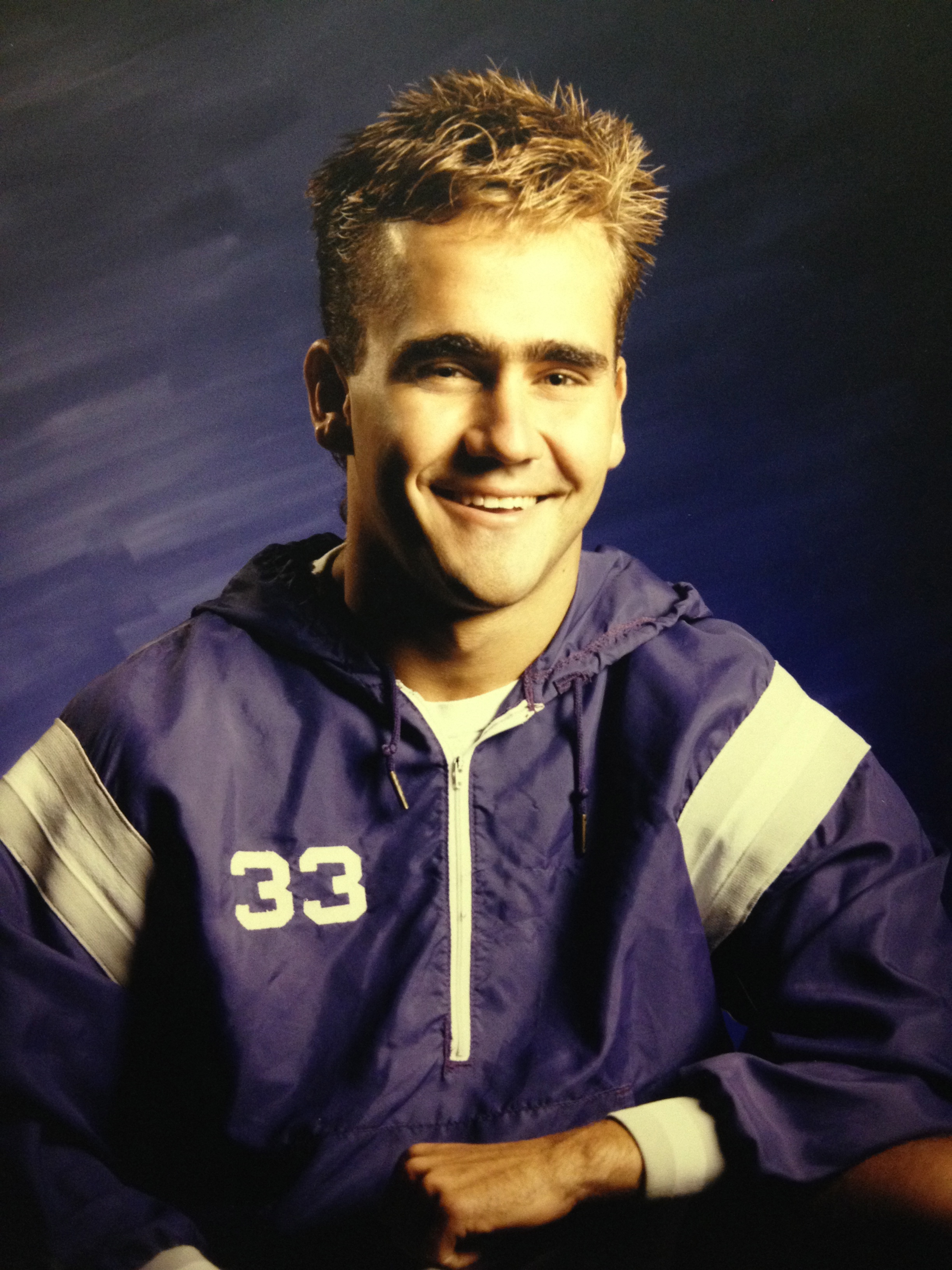   1991 STATE CHAMPION  Mike Merrick, High Jump 