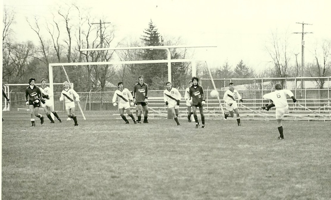 Sean Cain (6) in the 1986 State Championship Game