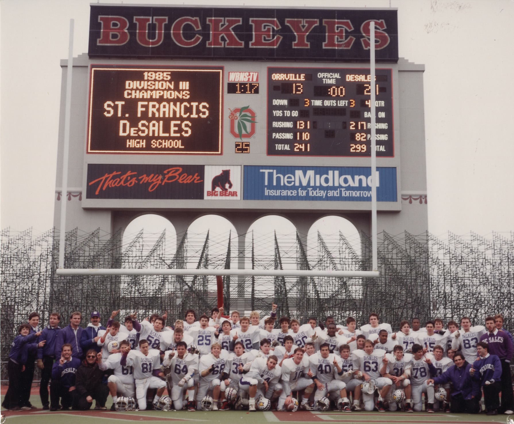 1985 Division-III State Champions