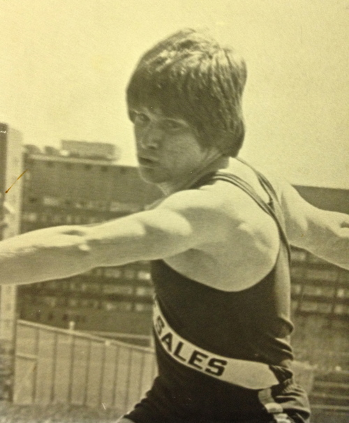1978 STATE CHAMPION Brian Dowds, Discus