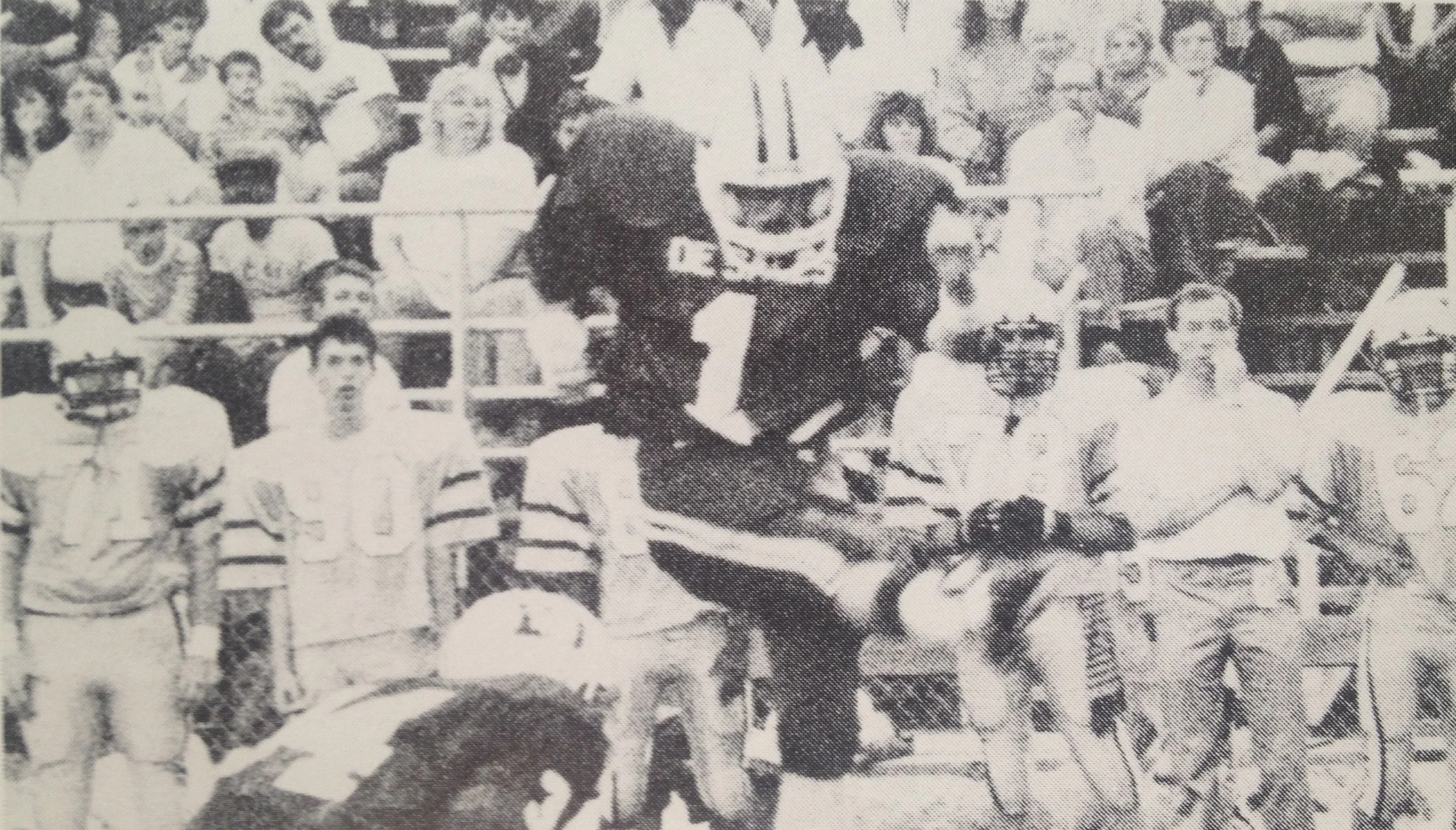 Sprout in the very-first game at Alumni Stadium (September 9, 1988)