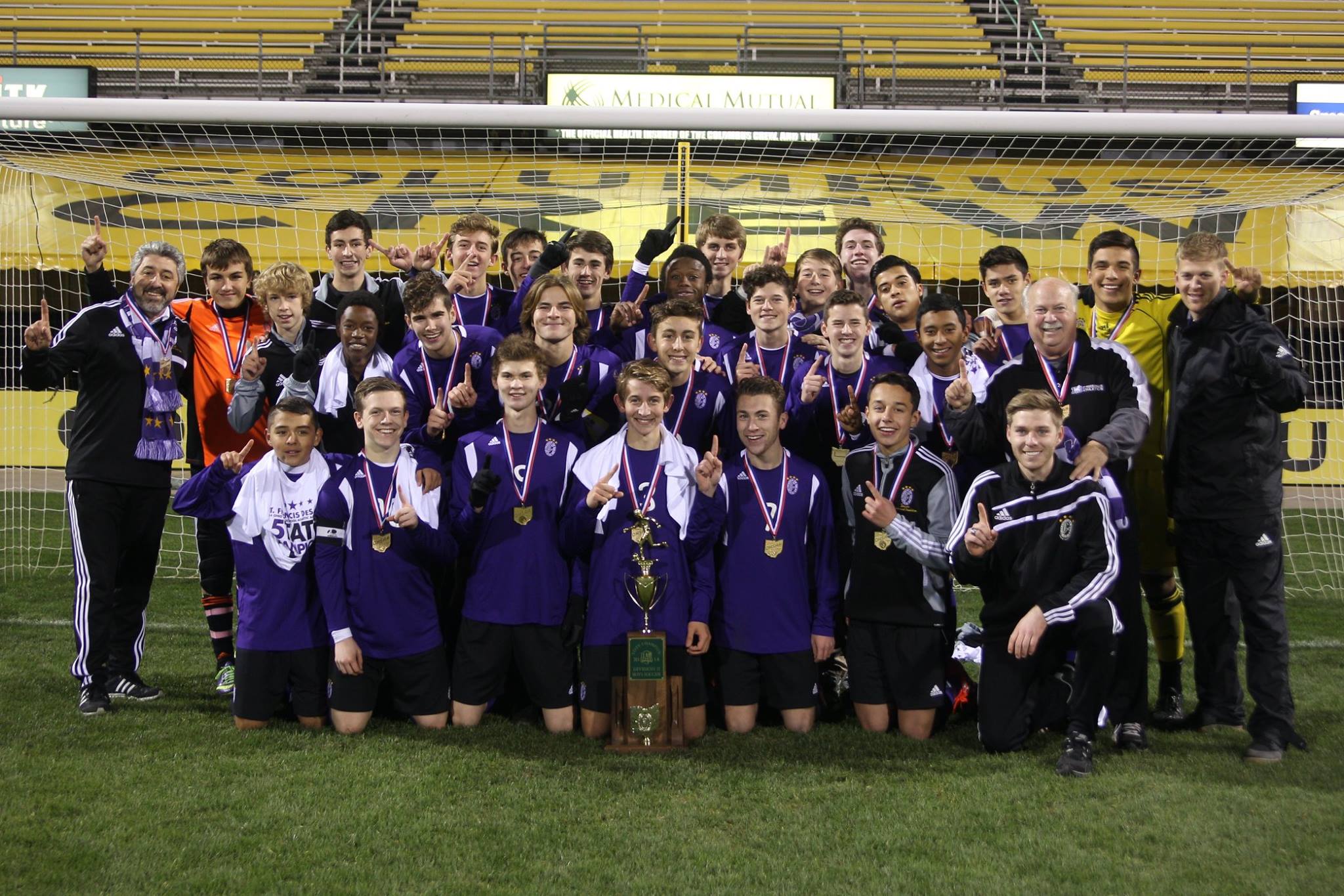   2014 STATE CHAMPIONS    Boys Soccer  