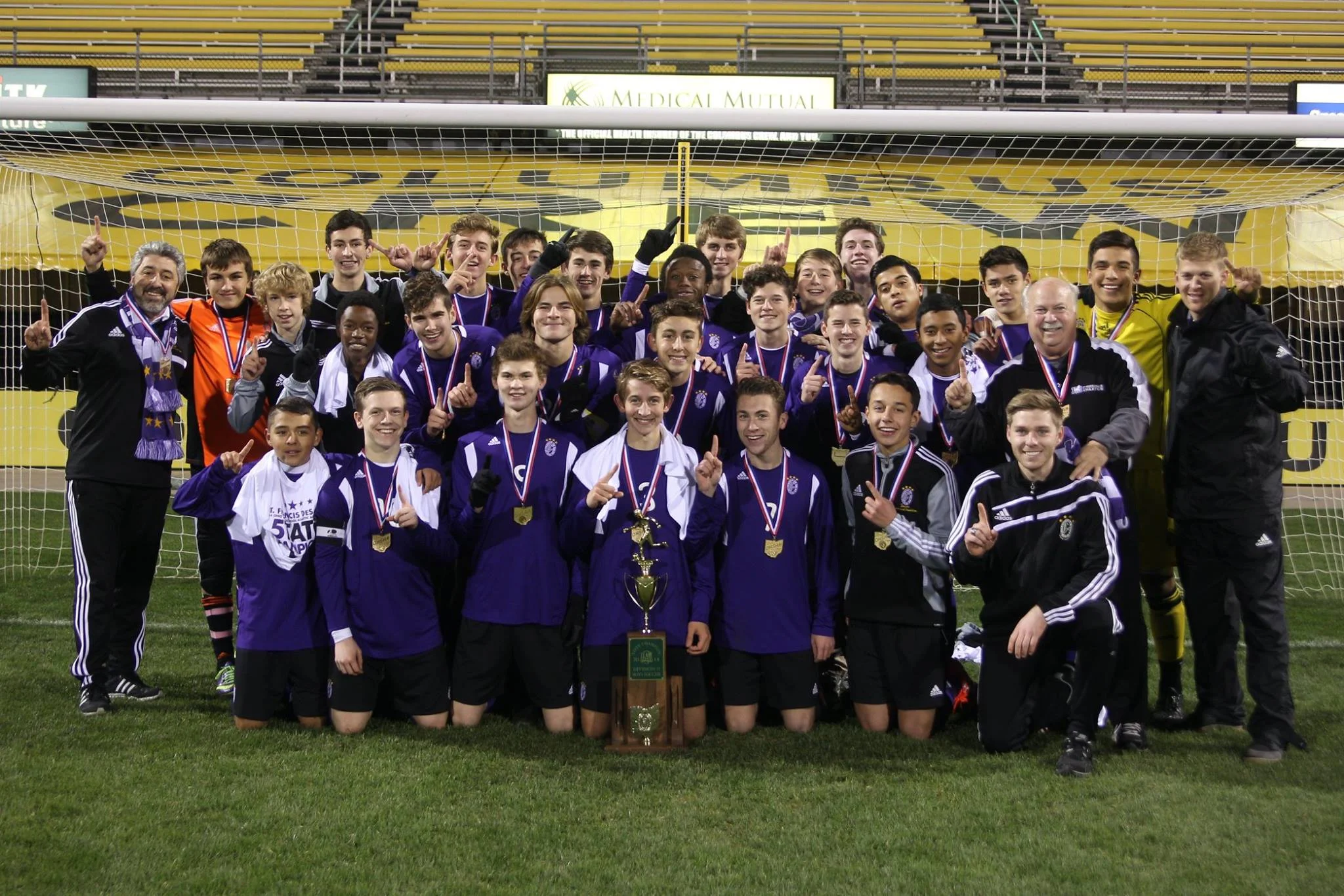 2014 STATE CHAMPIONS Boys Soccer