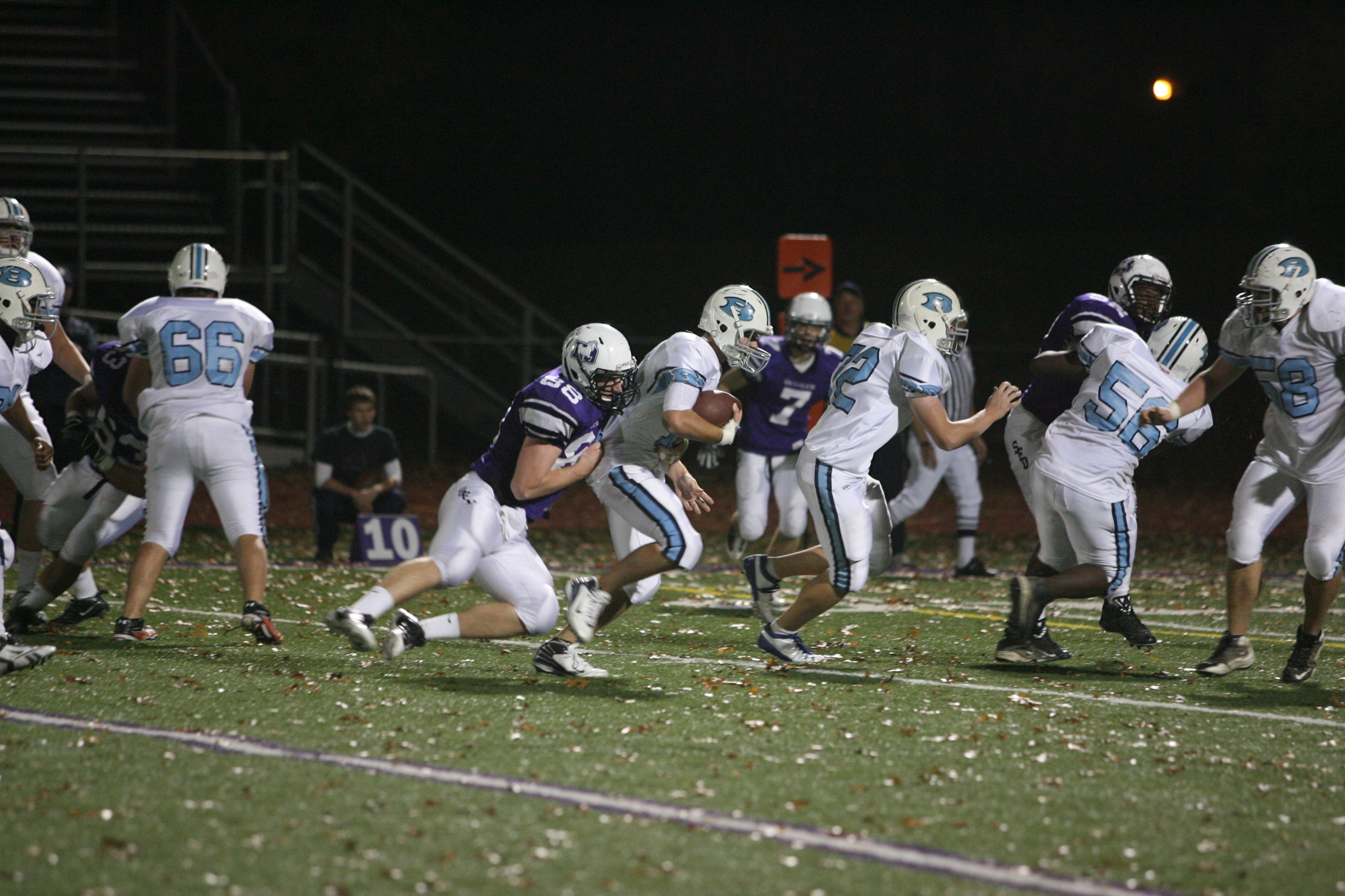 Junior Defensive End Chris Rock vs. Benedictine