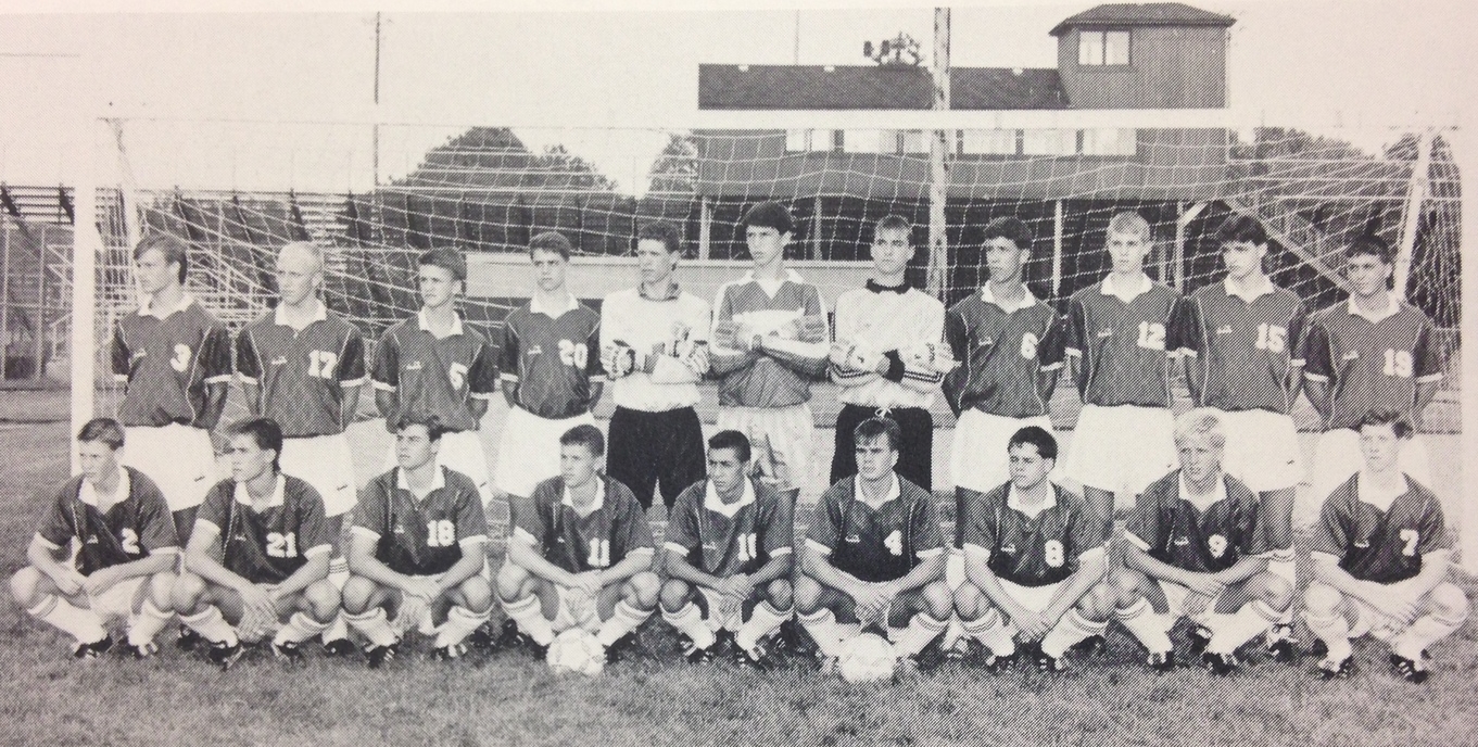   1990 STATE RUNNER-UP  Boys Soccer 