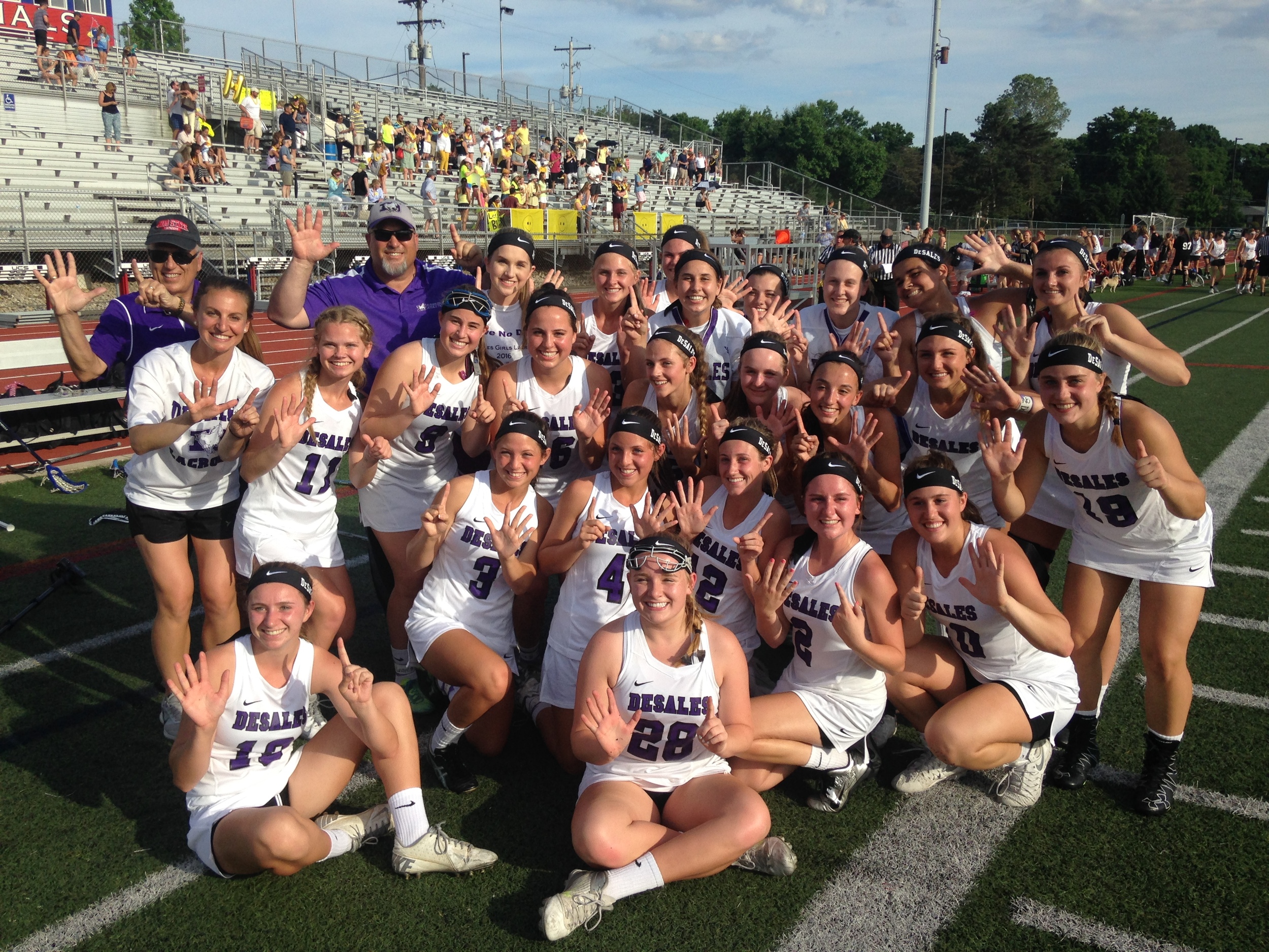 One more to go - the Stallions defeat Hathaway Brown 16-5 in the State Semi