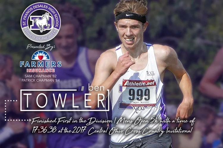 Male Athlete of the Week - Ben Towler — SFD Stallion Pride