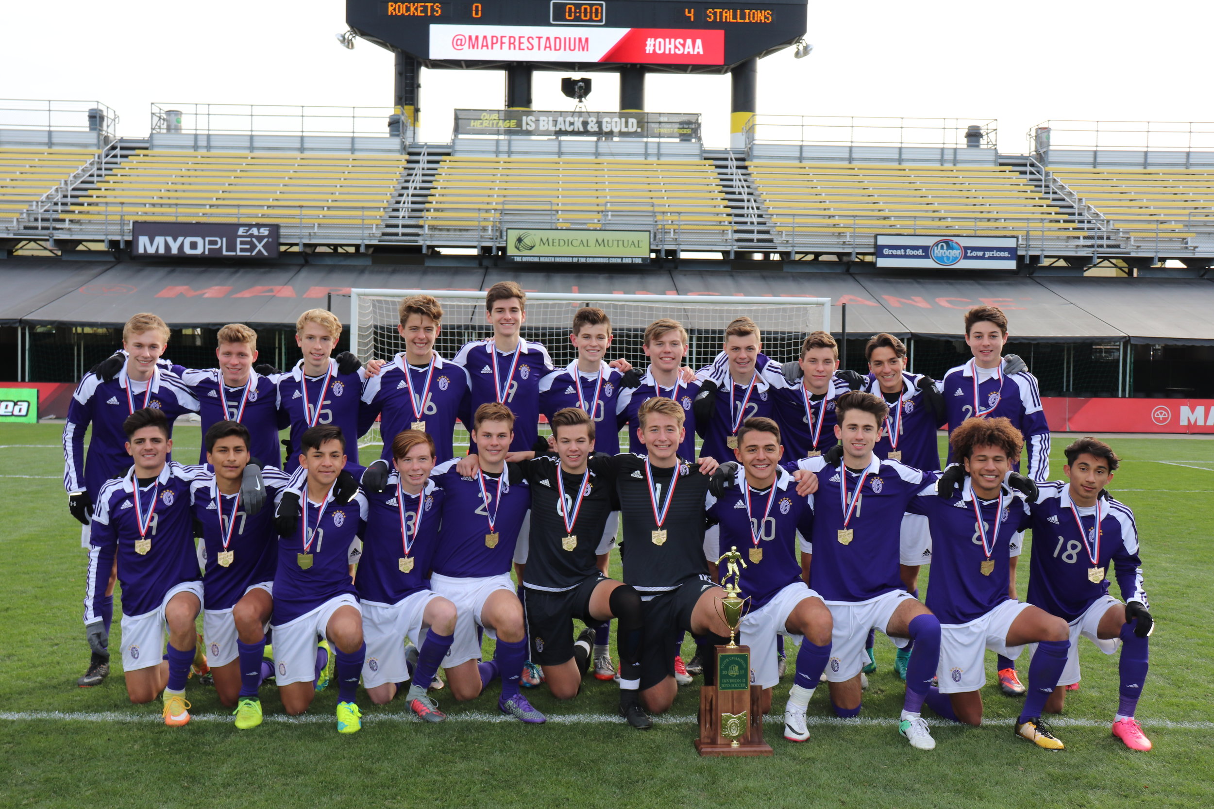   2017 STATE CHAMPIONS    Boys Soccer  