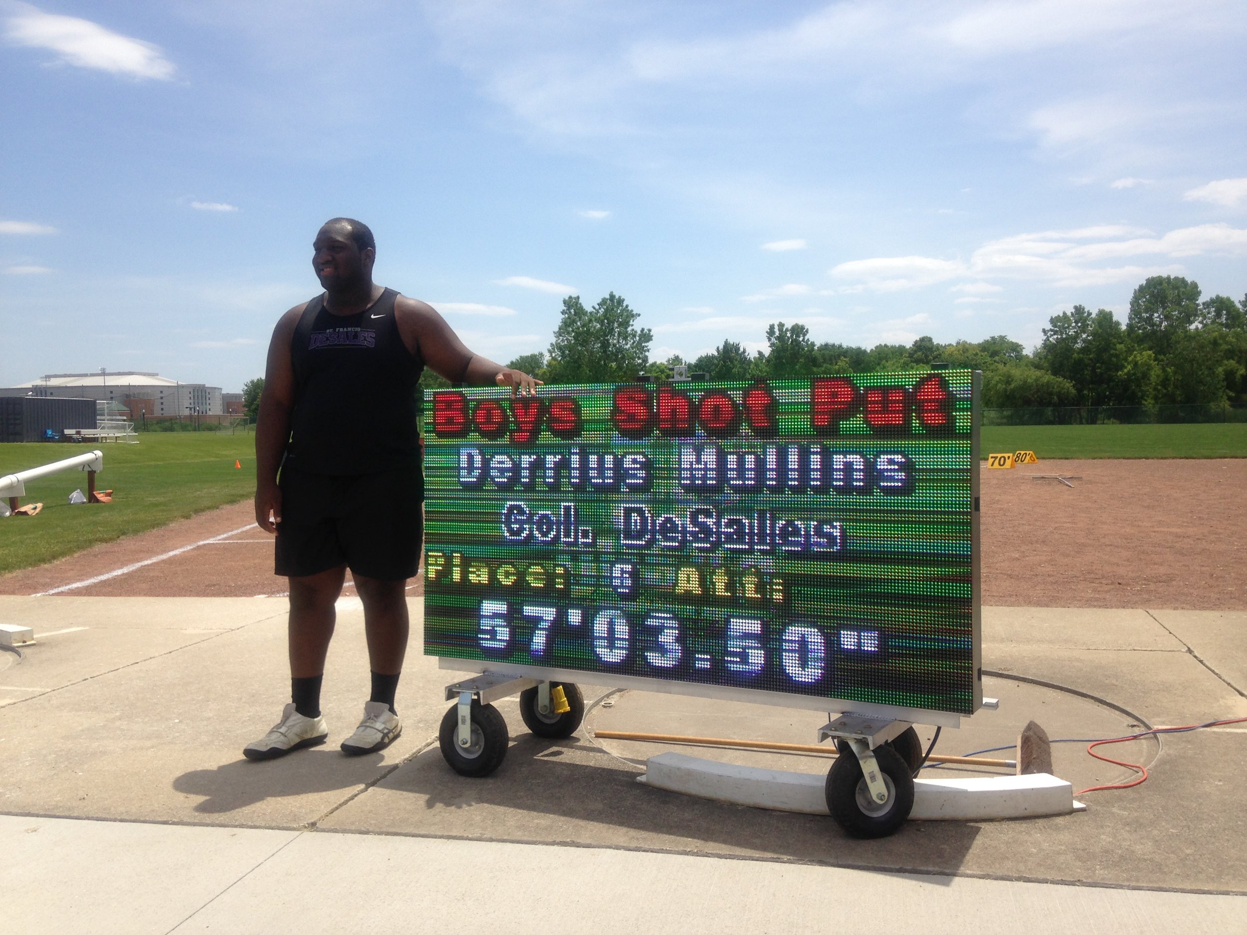 Derrius Mullins, 2017 State Qualifier