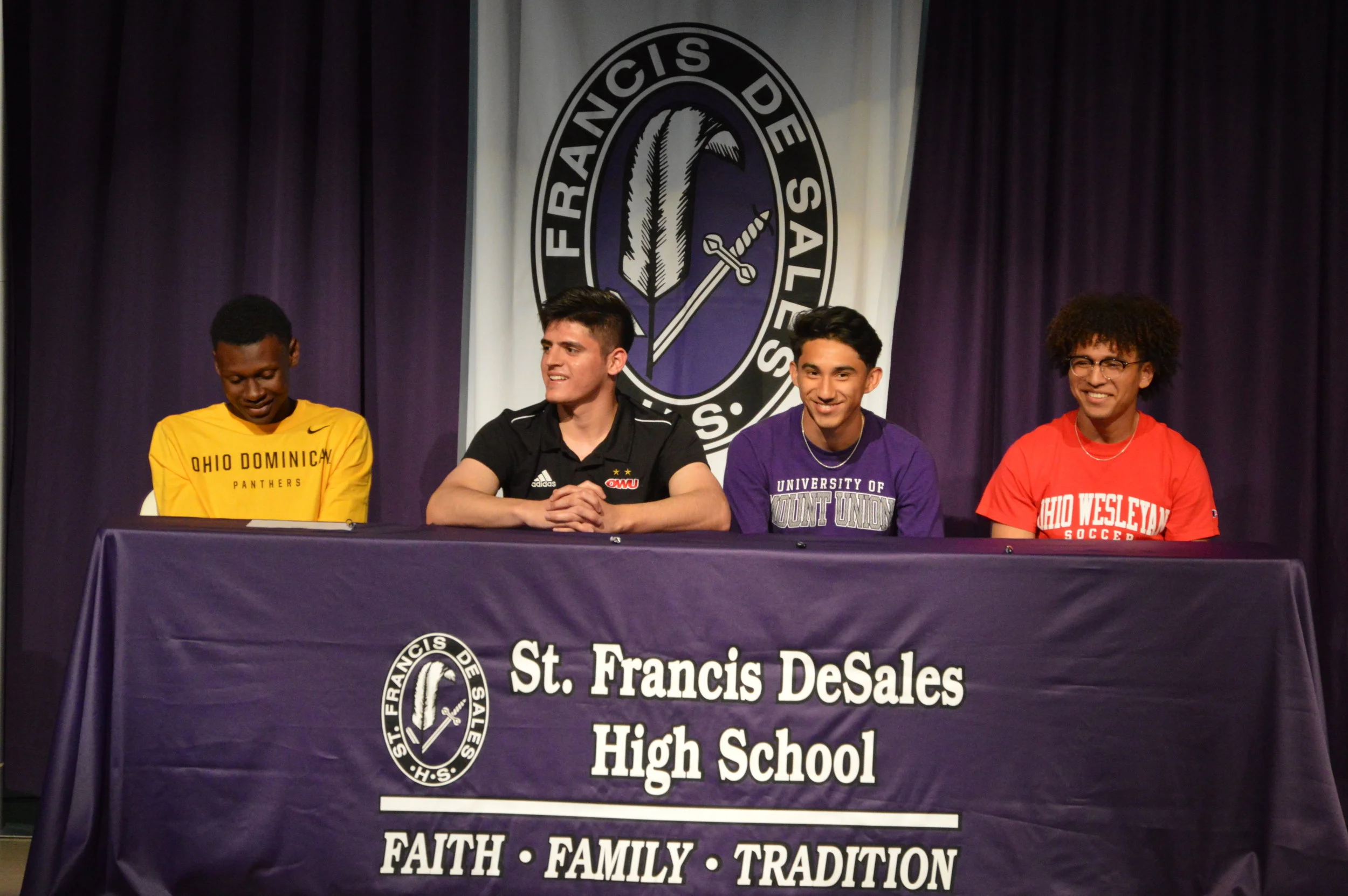 4 Athletes Honored at Athletic Commitment Celebration