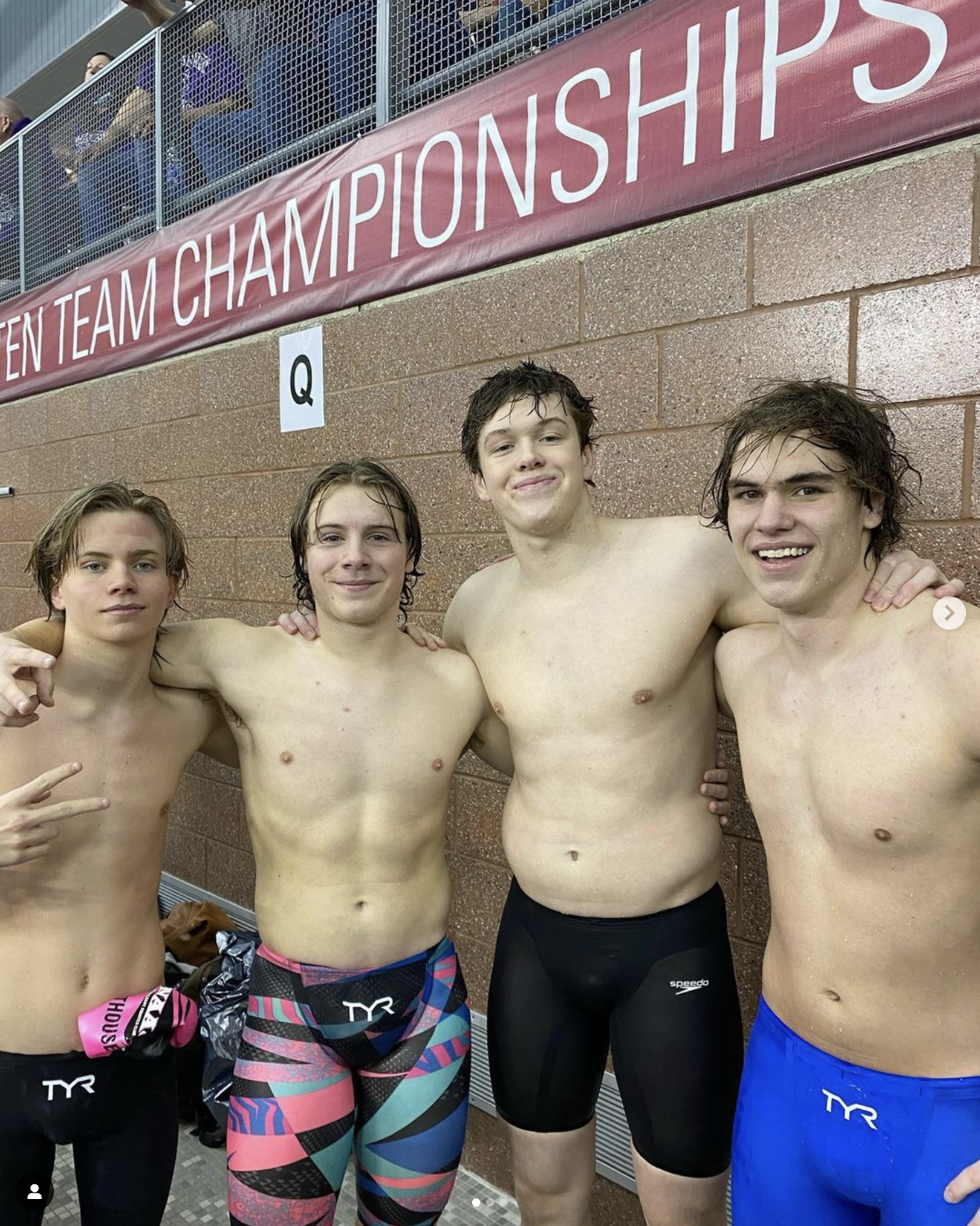 Boys Swimming State Qualifiers