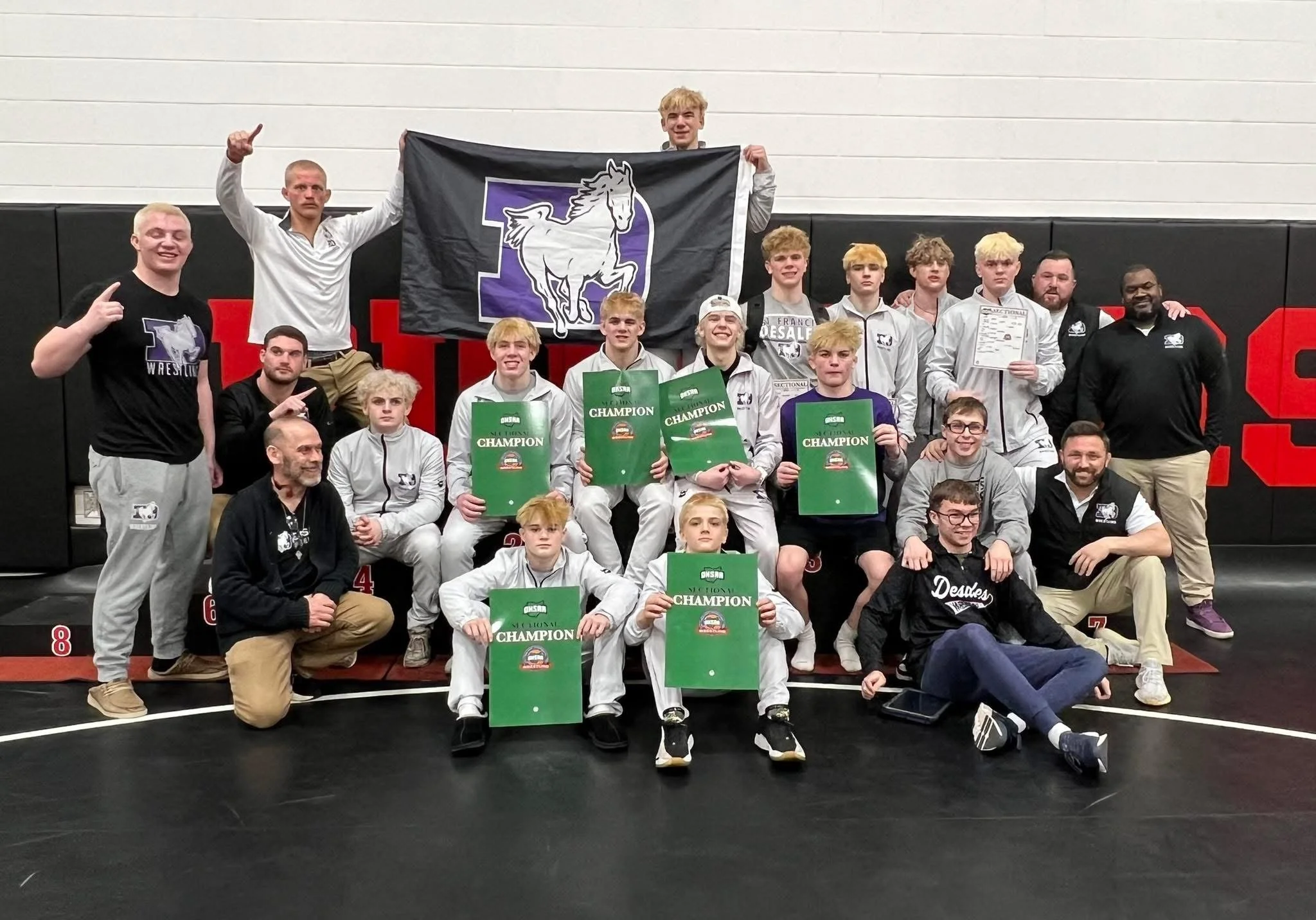 Division II Jonathan Alder Sectional Champions