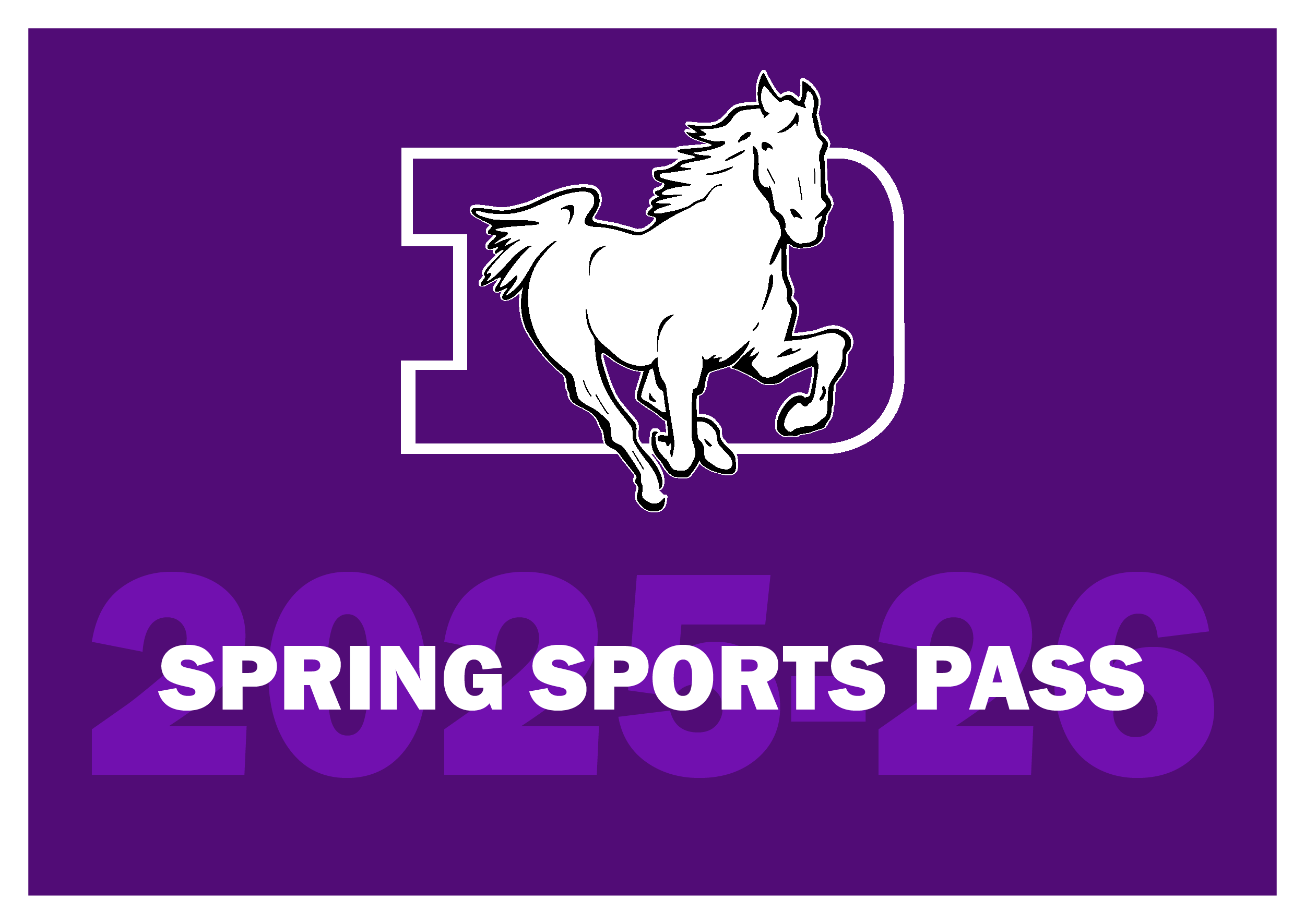 2025-26 Spring Sports Individual and Family Passes