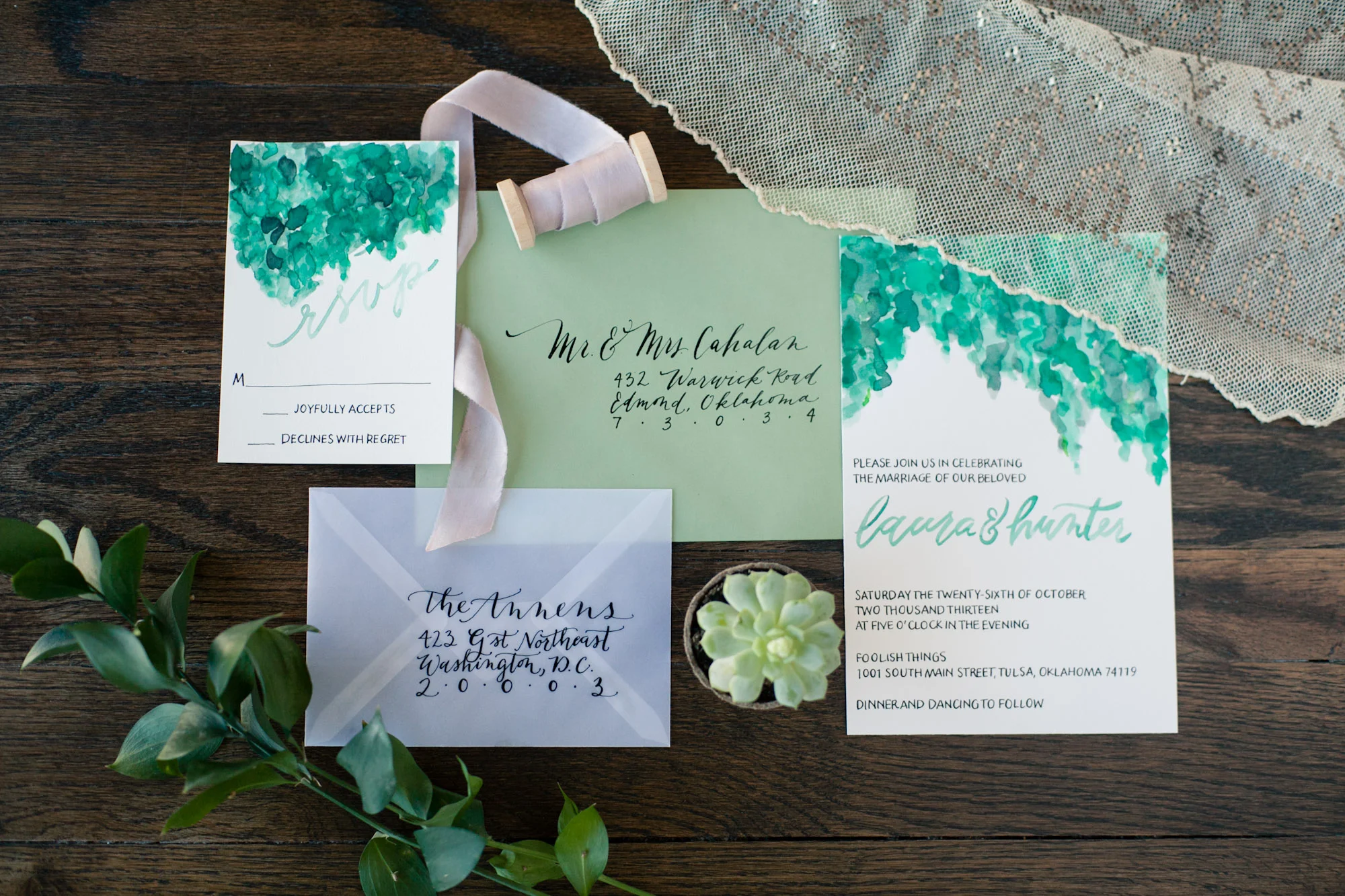 We were lucky enough to work with the following vendors for our fist shoot! Photography: BCreative Tulsa Desserts: Antoinette Baking Co. Flowers: Ever Something Wedding Dress: Abelina’s Boutique Invitations: Sending Heart Strings Rentals: Party Pro Hair and Make Up: Kaci Wright with Dolce Salon