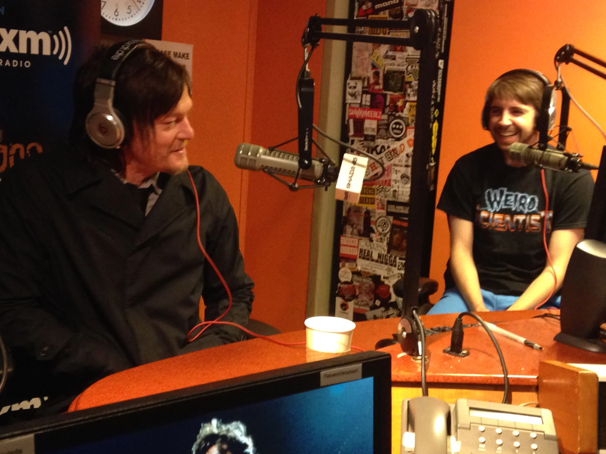 Live on SiriusXM Radio Mark with Norman Reedus of The Walking Dead
