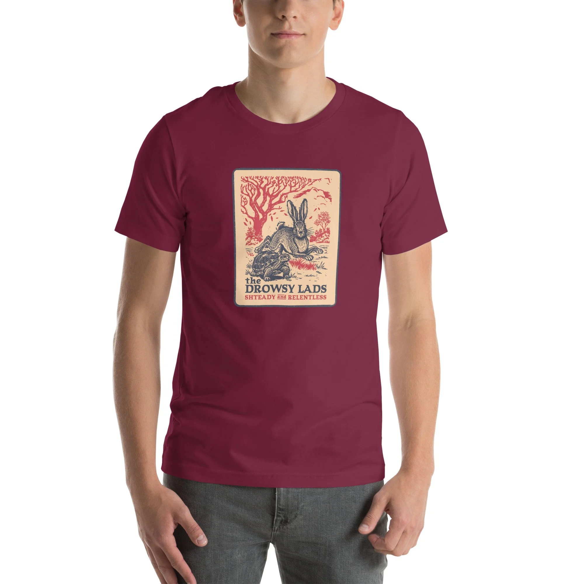 unisex-staple-t-shirt-maroon-front-693274696b388.jpg