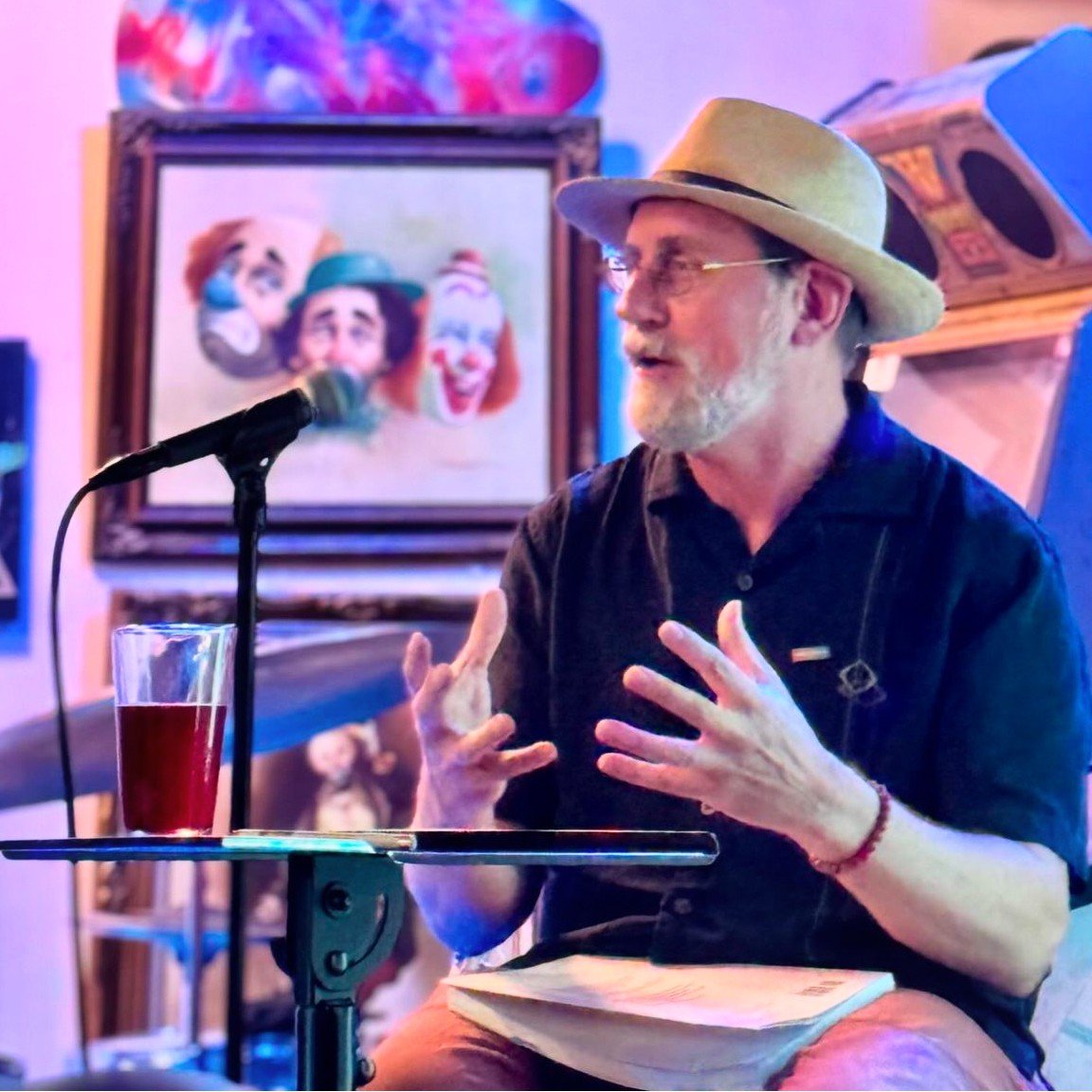 What a fantastic event with author Erik Davis this past weekend!!!

It was such a thrill to finally get the genial gentleman scryer of the Strange out here to share his newest work with our odd cabal. Discussing his new book, &quot;Blotter: An Untold