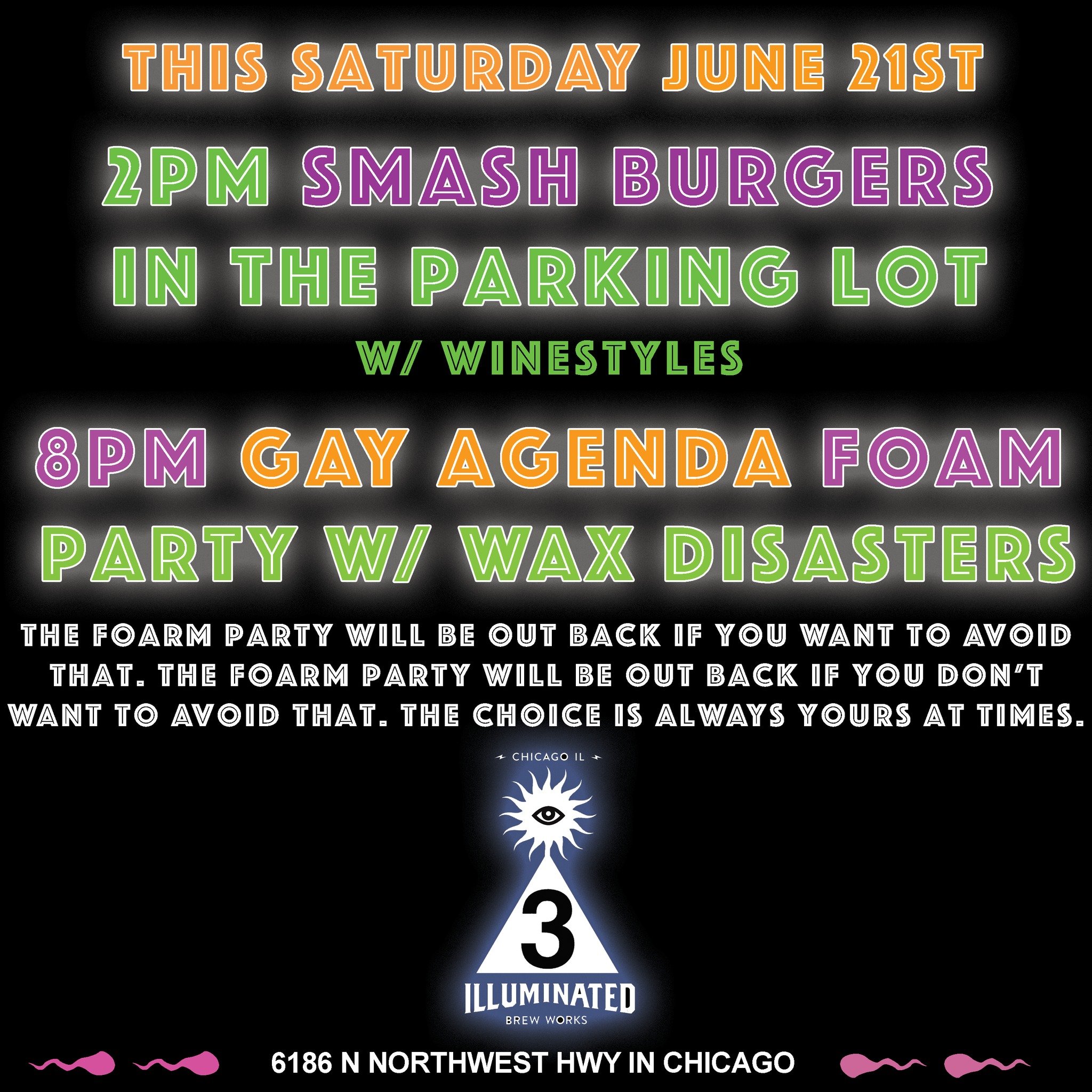 THIS SATURDAY IS GONNA BE A BIGGIN'!!!

Starting at 2pm, me and J will be making Smash Burgers in the parking lot with our friends over at @winestylesnorwoodpark . Bring the kids, bring the dogs, bring the money and spend it on Smash Burgers and Beer