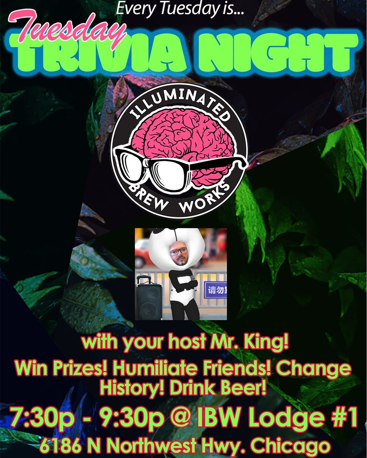 As I think most of you are aware, TONIGHT may be one of the most important night's in Trivia history! We're ALL very excited about it and have put a TON of work into making sure this is the kind of trivia night that MANY PEOPLE will be talking about 
