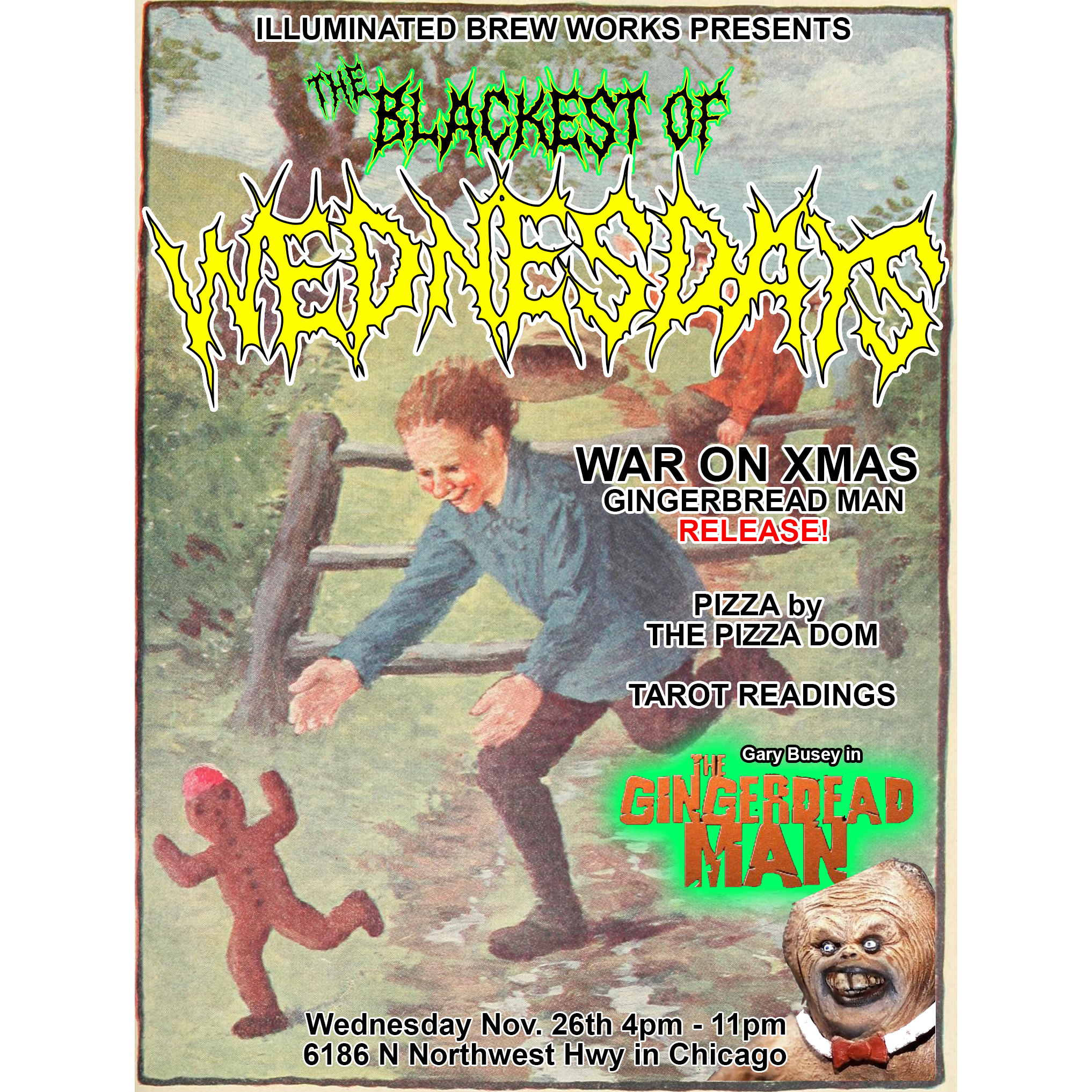 BLACKEST OF WEDNESDAYS!! War On Xmas GINGERBREAD MAN Release!