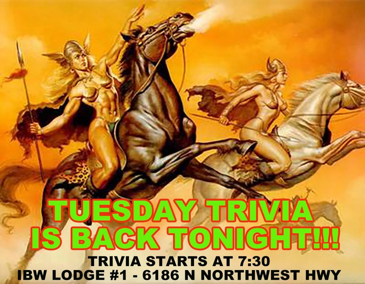 Mr. King is rested and rejuvenated. He's been doing his kegels and knocking all the "easy" level Sudoku out of the park. America's Top Chef of Trivia is a little leaner and a little meaner and ready to put you savages through the paces.

TU