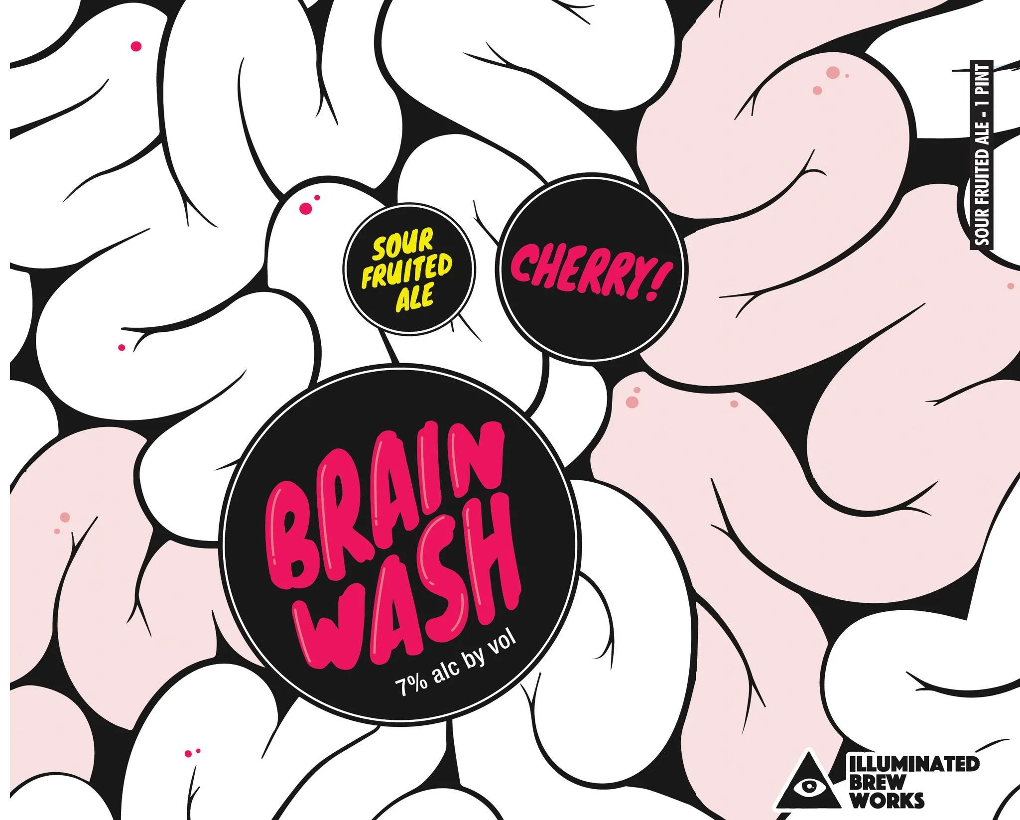 CHERRY BRAINWASH is back on draft and available in 4-packs at IBW Lodge #1. 

This is the last batch of Brainwash I'm going to brew, so, well, come get it while its here.